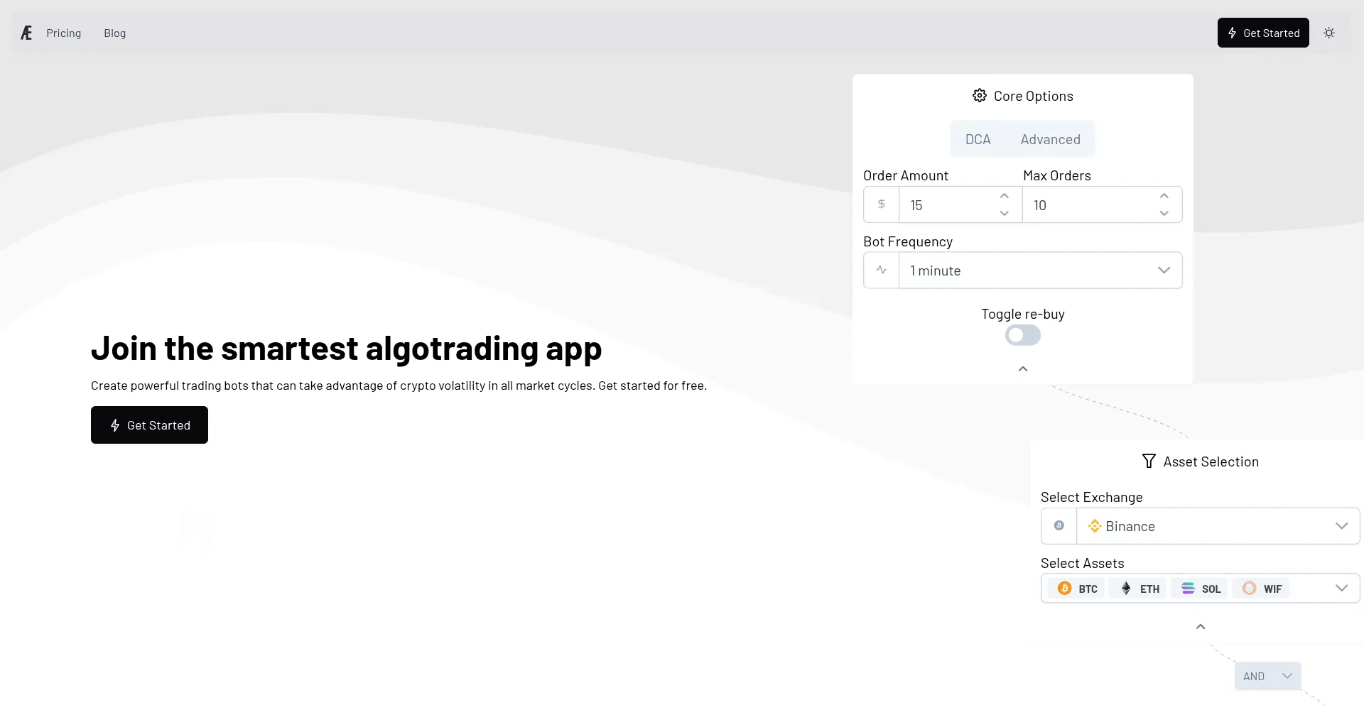 Aesircrypto.com Screenshot