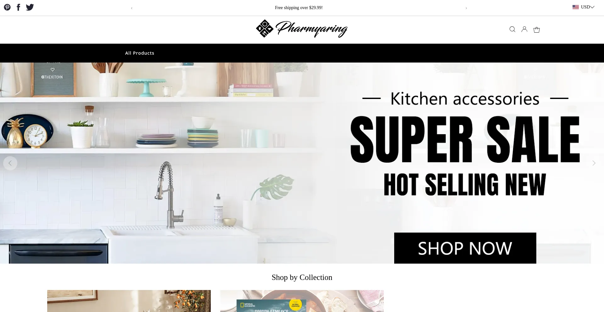 Website screenshot of Affairsupply.top