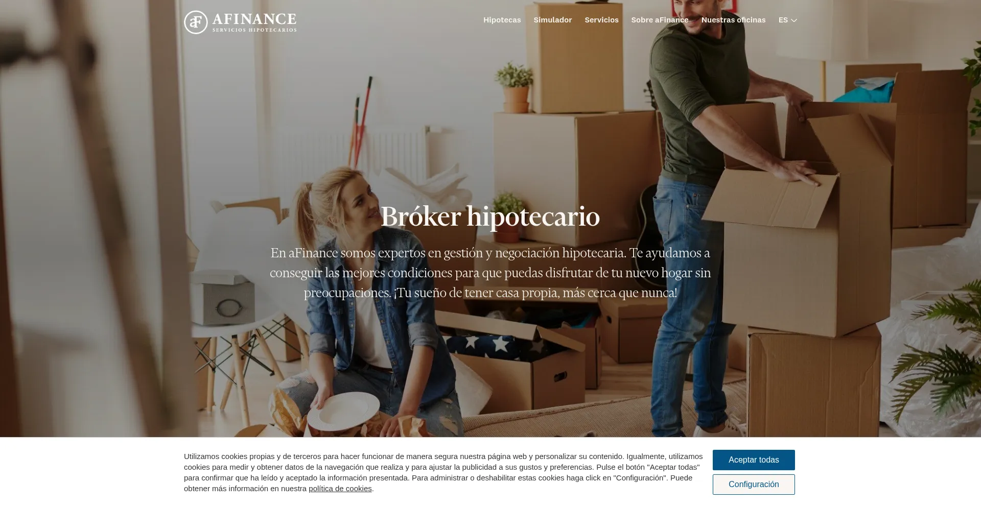 Afinance.es Screenshot