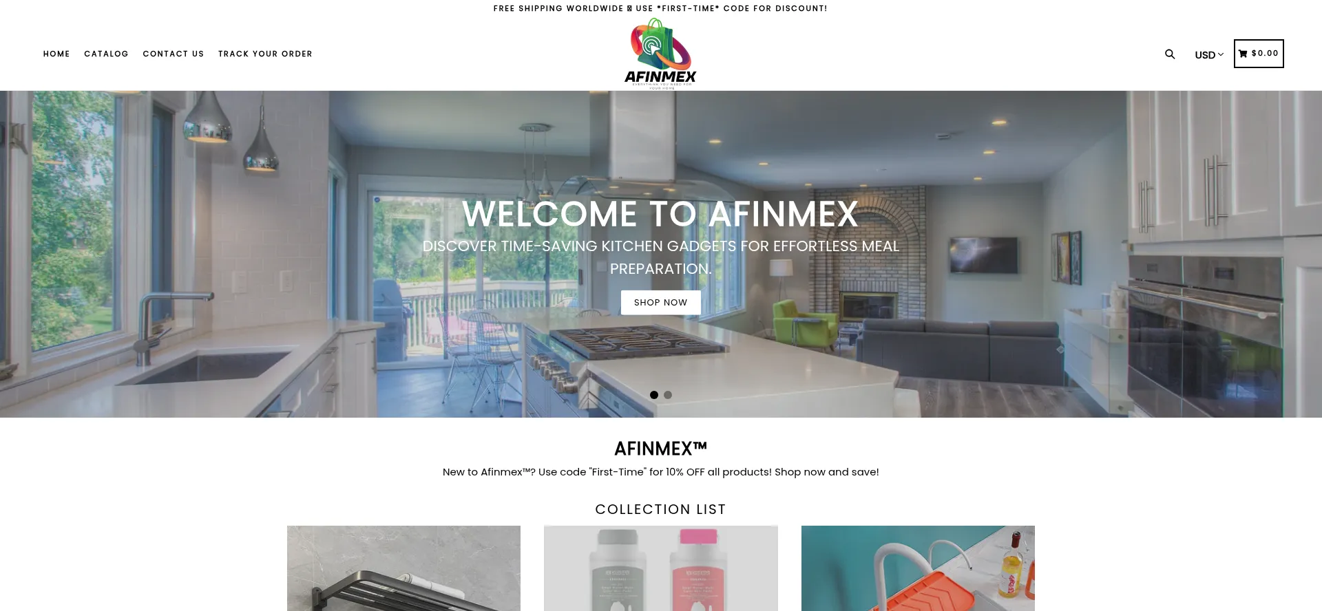 Afinmex.com Screenshot