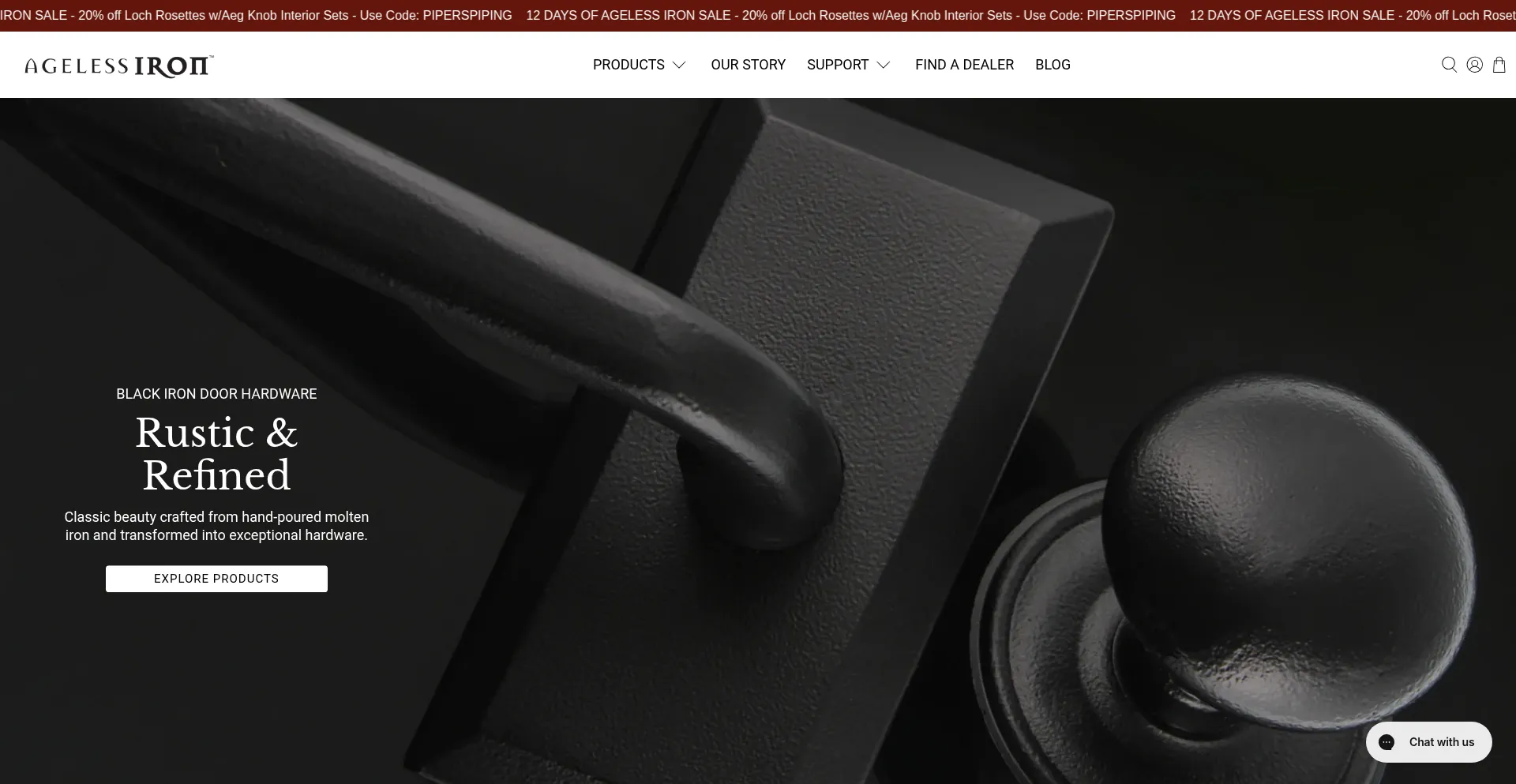 Agelessironhardware.com