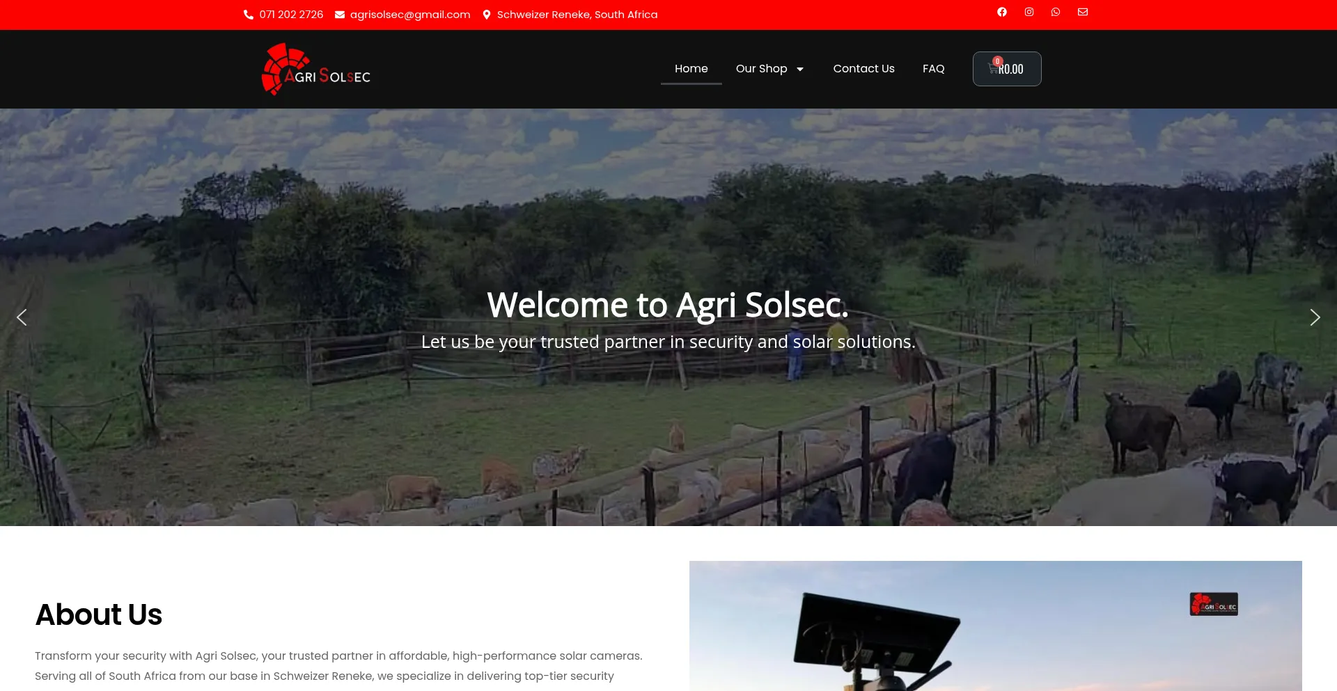 ¿És Seguro y Confiable Agrisolsec.co.za?