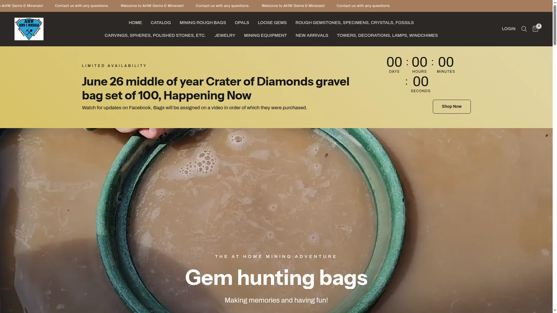 Ahwgemsandminerals.com