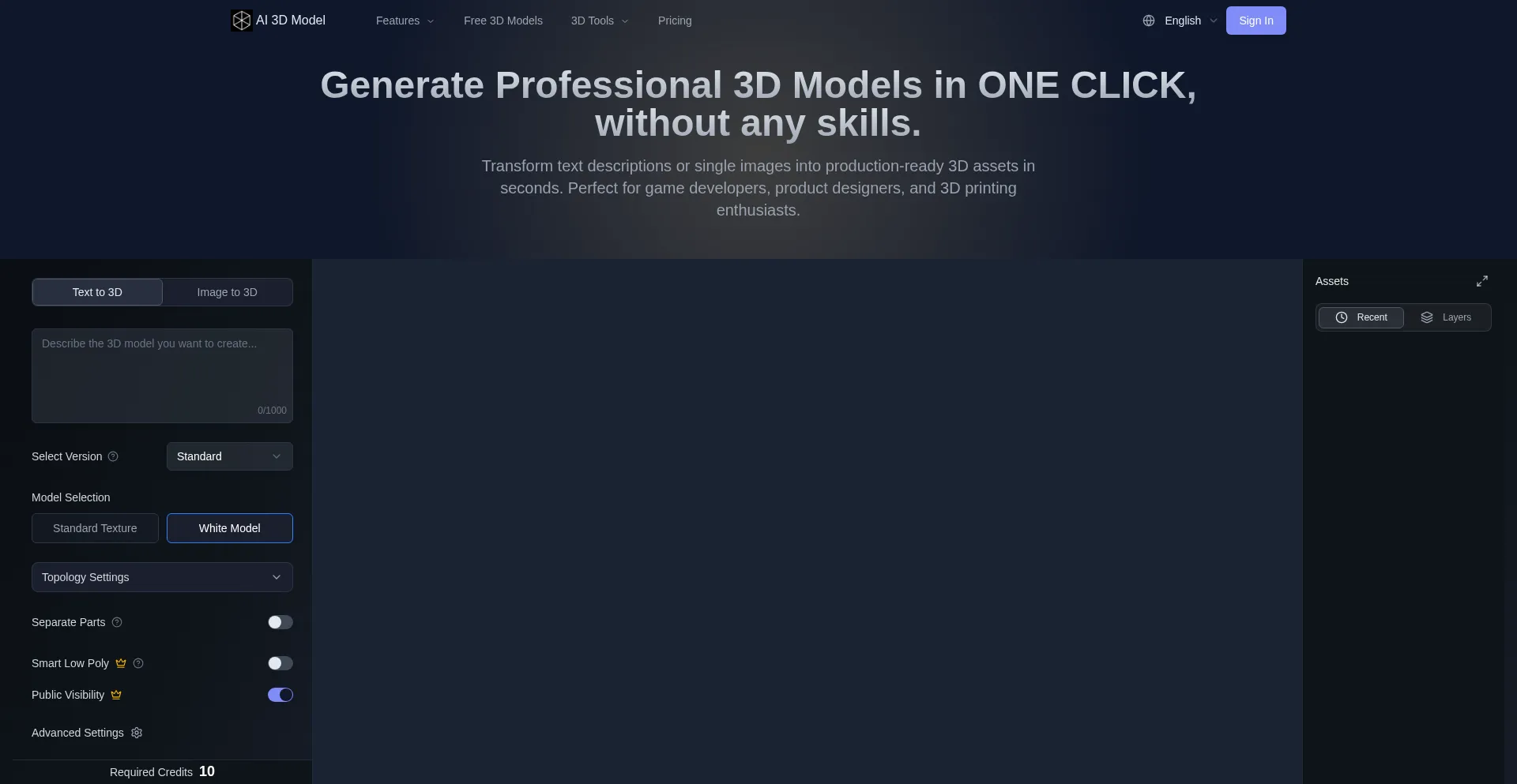 Ai3dmodel.app