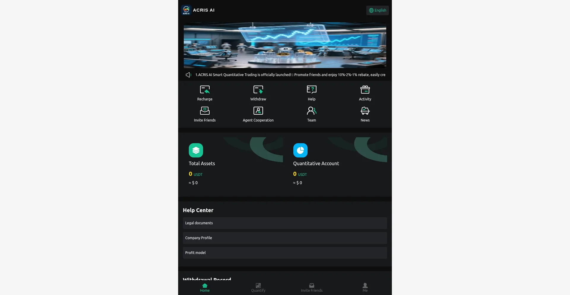 Website screenshot of Aiacris.com
