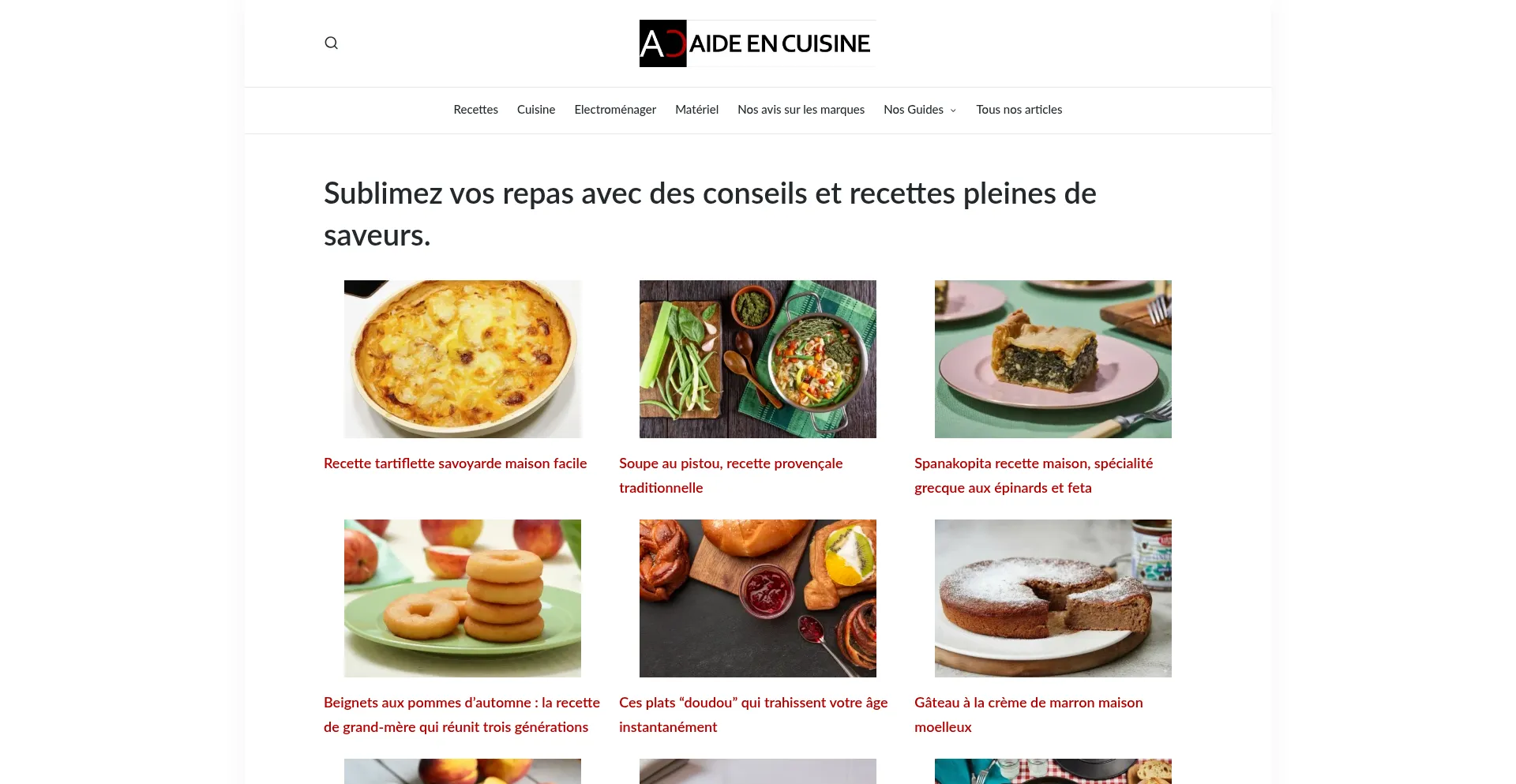 ¿És Seguro y Confiable Aide-en-cuisine.fr?