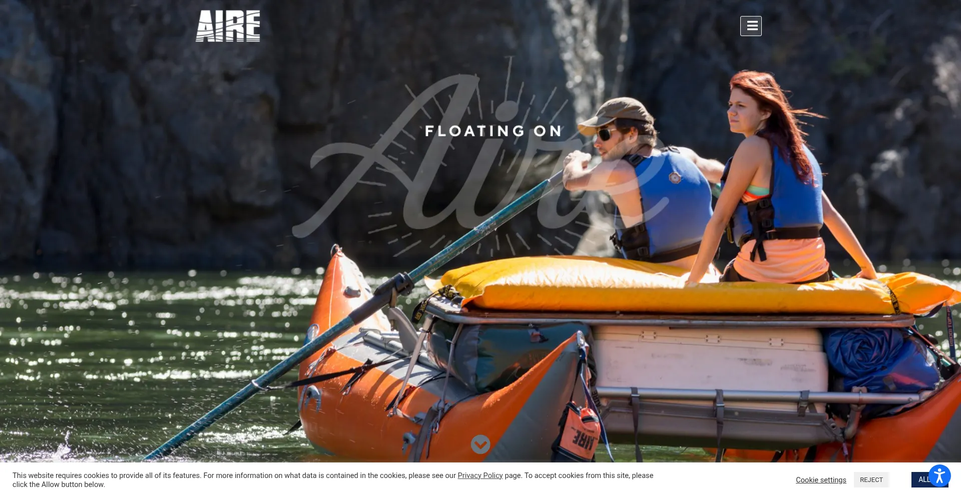 Aire.com Screenshot