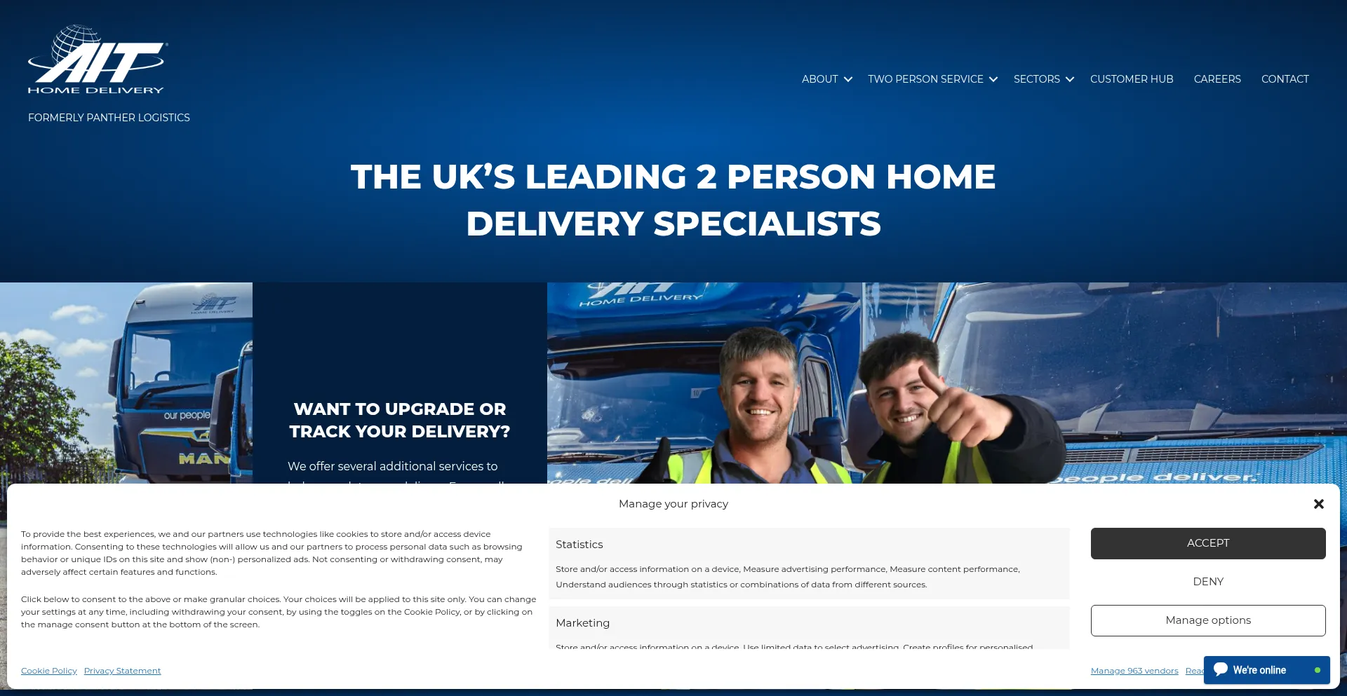 ¿És Seguro y Confiable Aithomedelivery.co.uk?