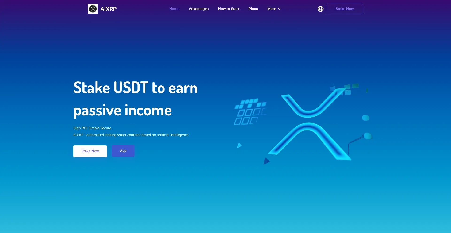 Website screenshot of Aixrp.shop
