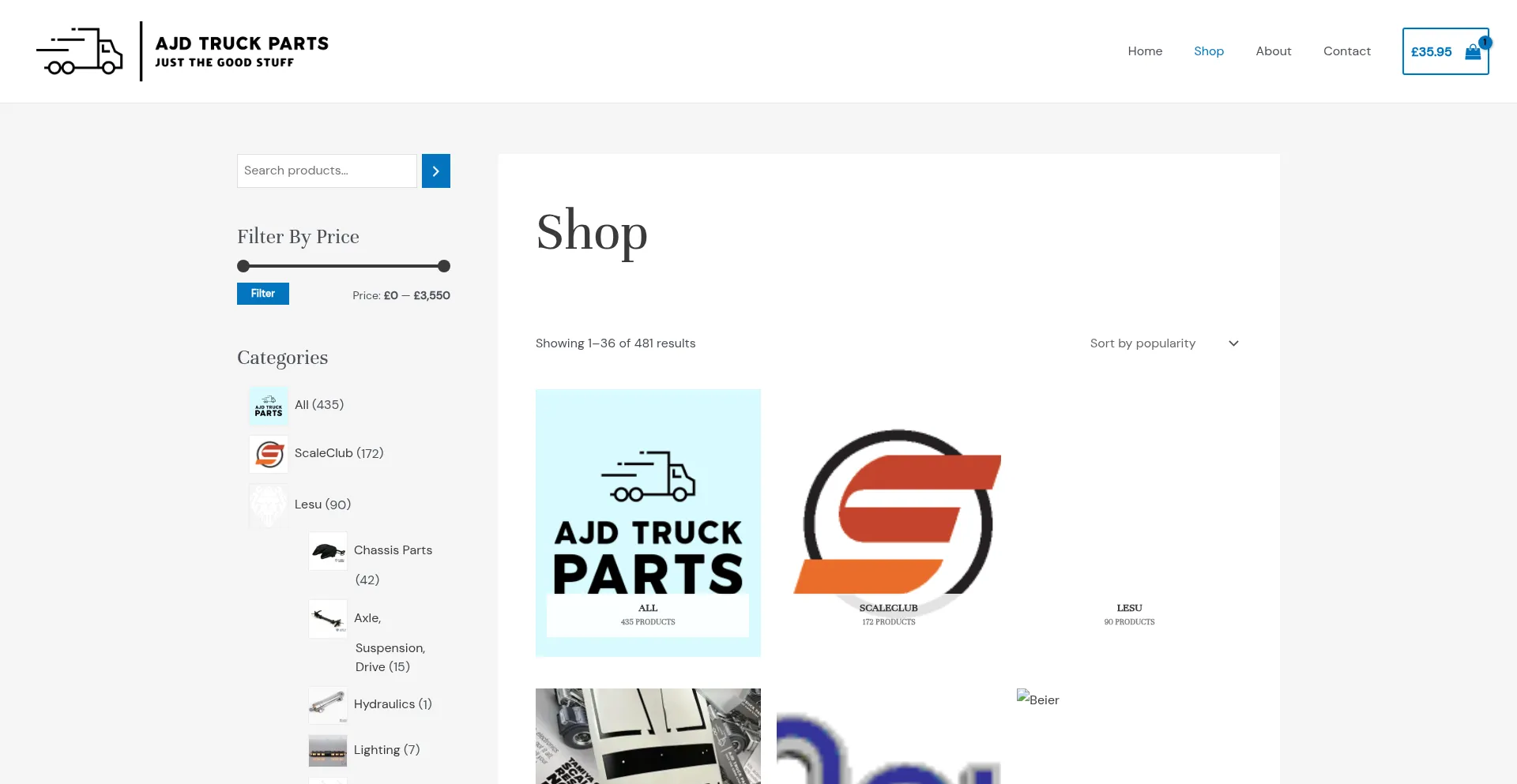 Ajdtruckparts.co.uk