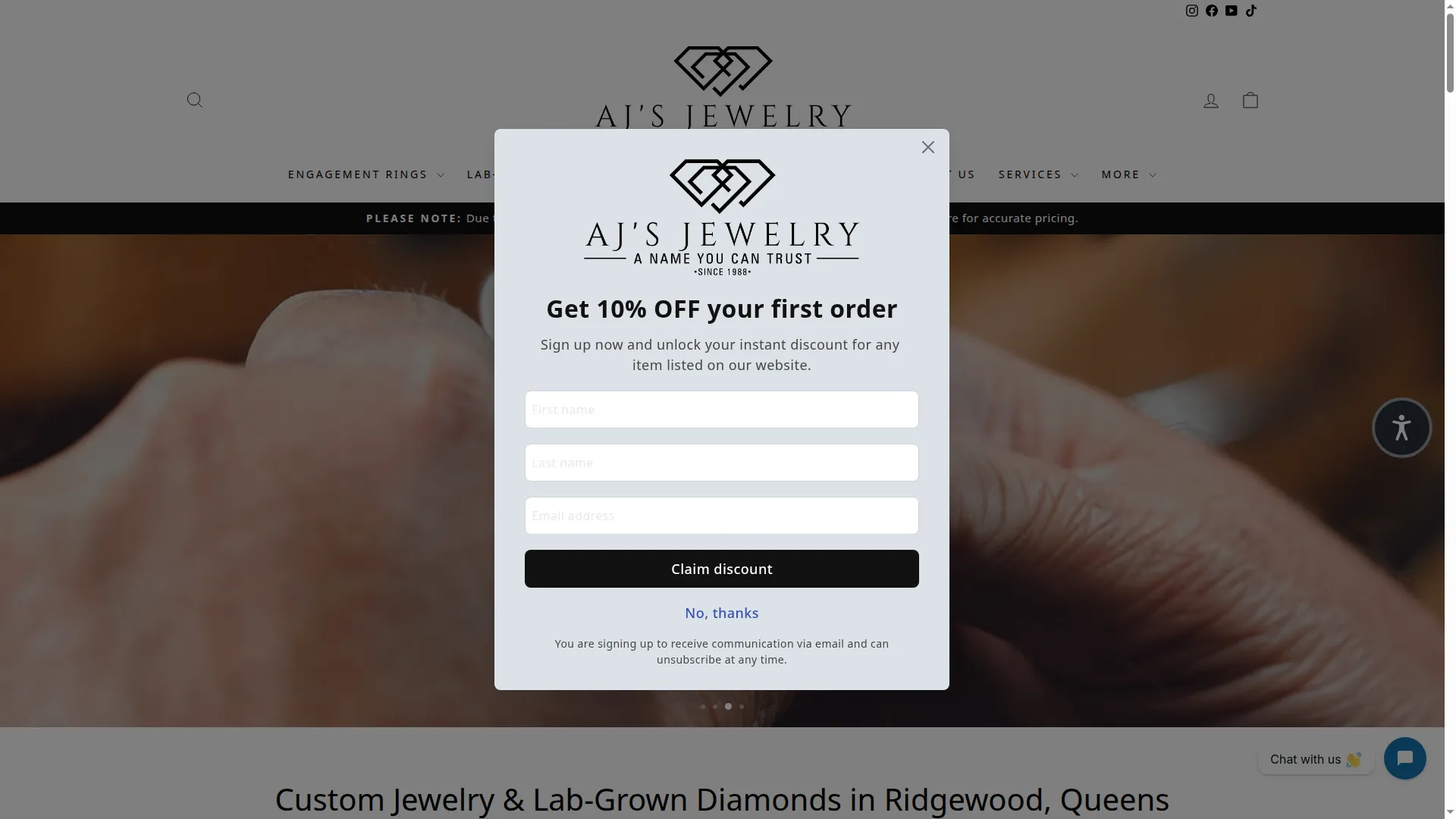 Ajsjewelers.com