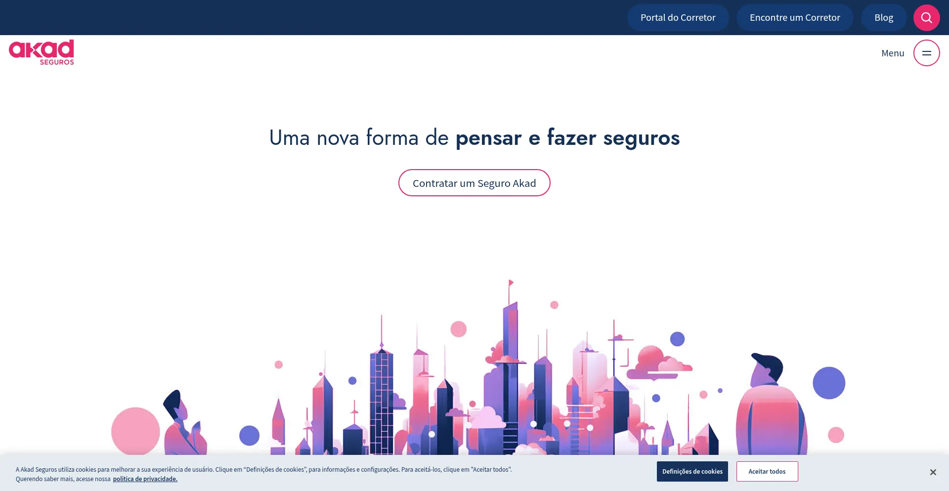 ¿És Seguro y Confiable Akadseguros.com.br?