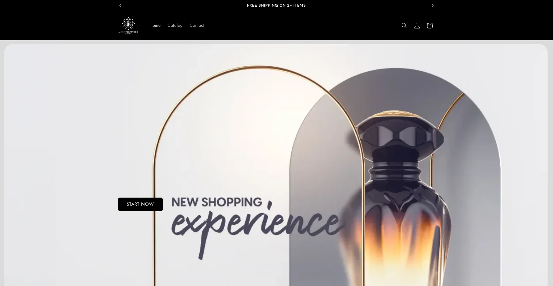 Website screenshot of Albaitaldimashqi.us