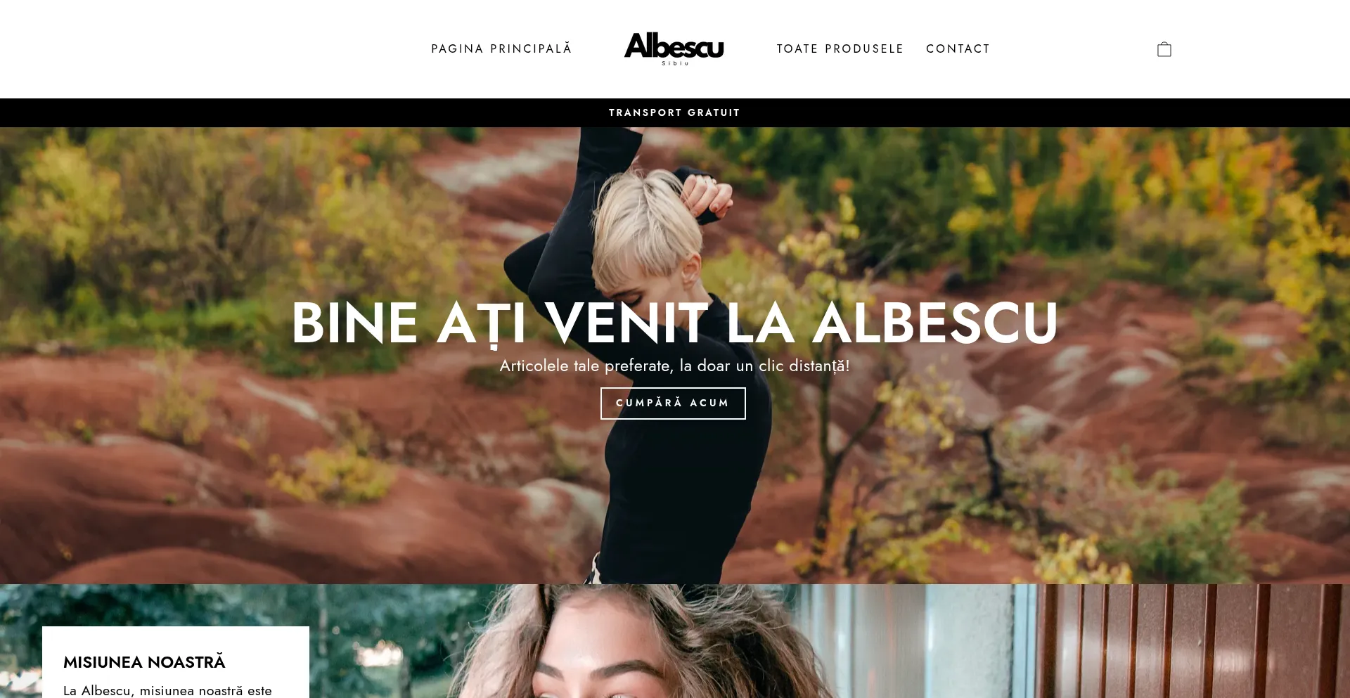 ¿És Seguro y Confiable Albescu-sibiu.com?