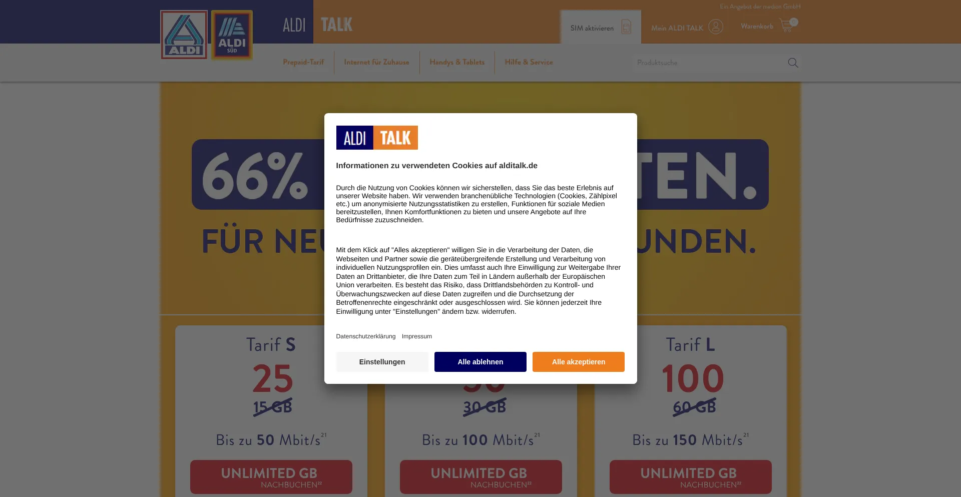 ¿És Seguro y Confiable Alditalk.de?