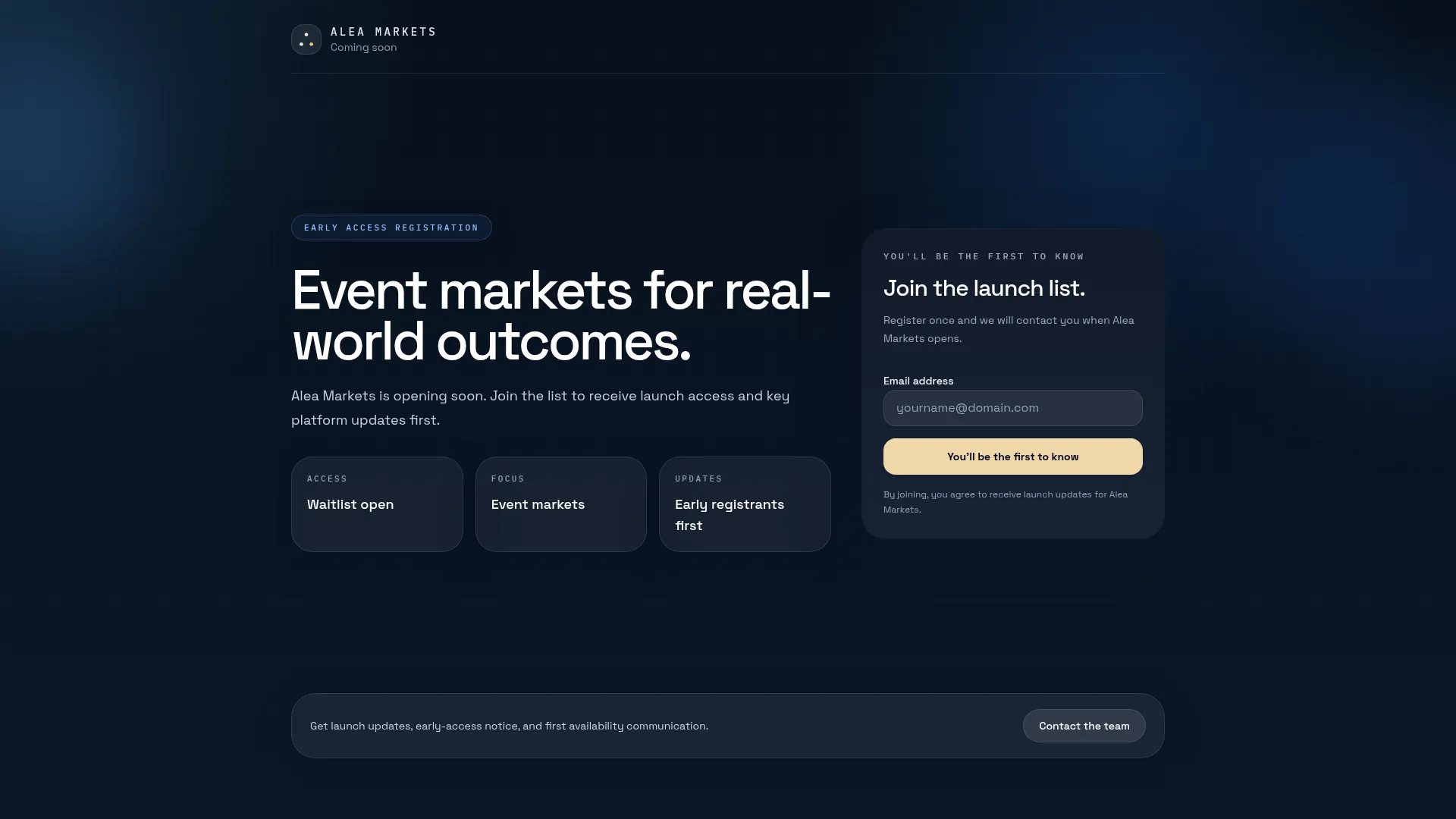 Aleamarkets.com