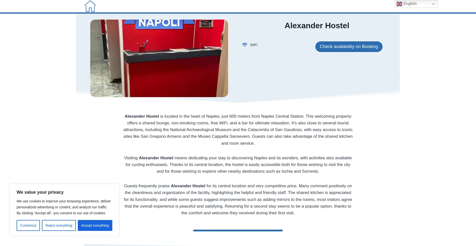 ¿És Seguro y Confiable Alexanderhostel.top?