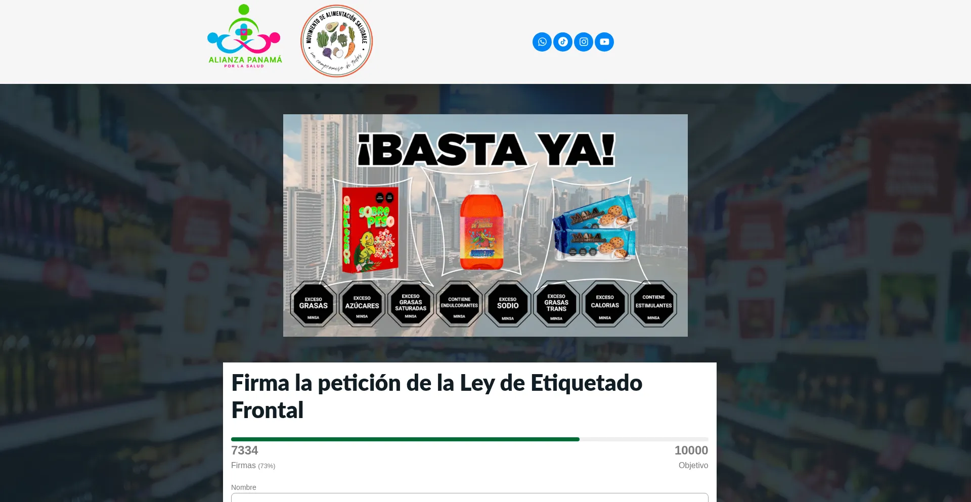 ¿És Seguro y Confiable Alianzapanamaporlasalud.org?
