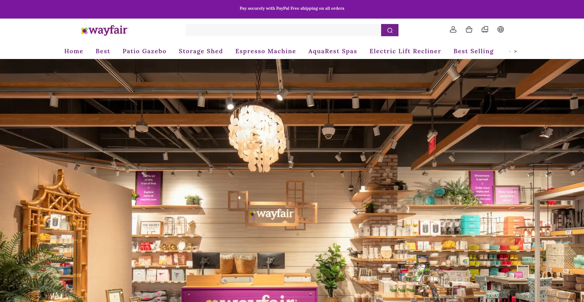 Website screenshot of Alives.store
