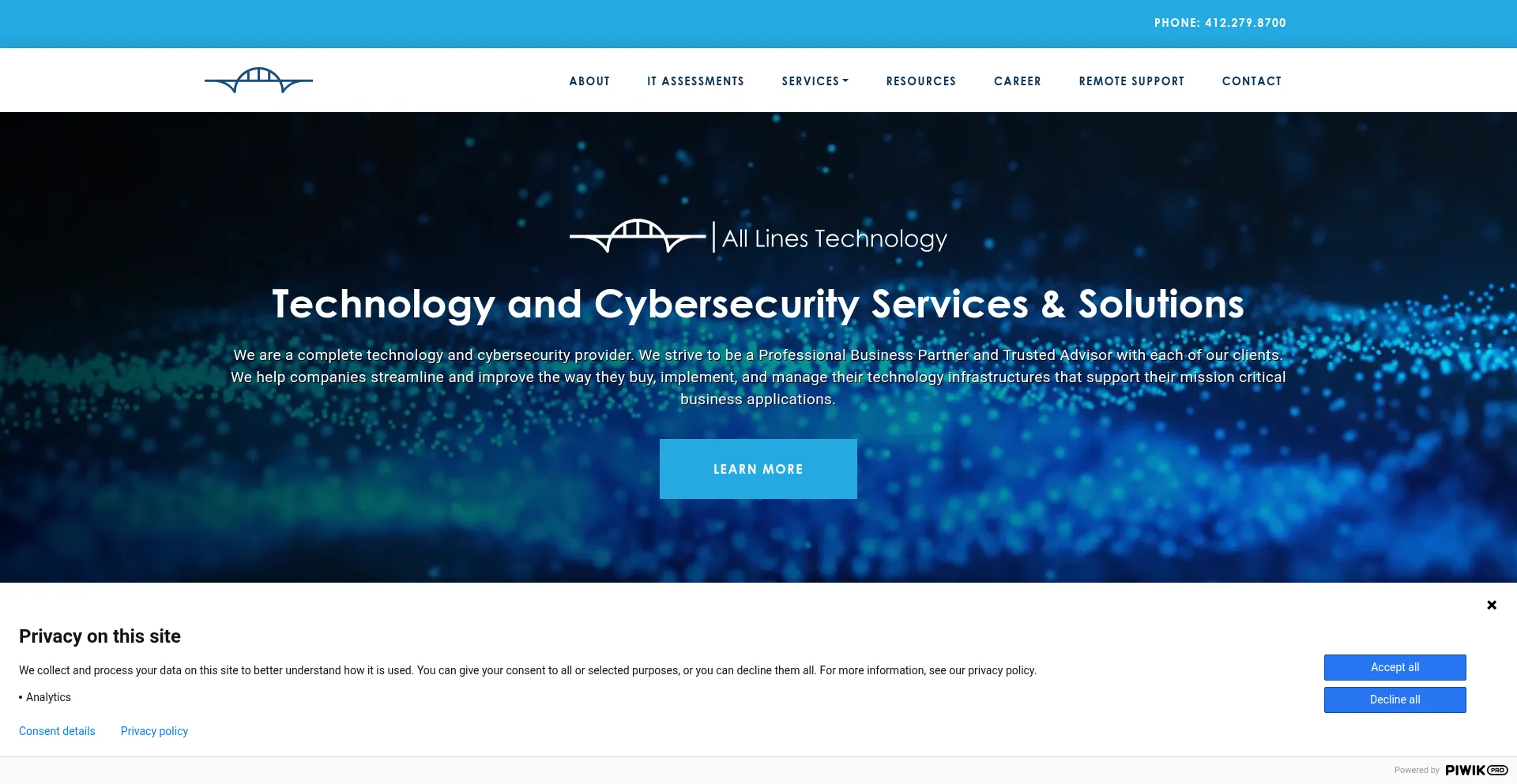 ¿És Seguro y Confiable All-lines-tech.com?
