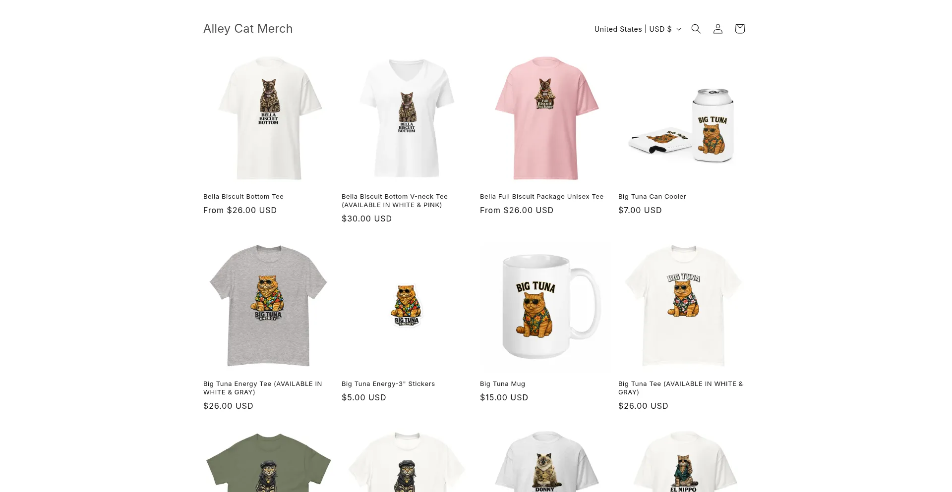 Alleycatmerch.com