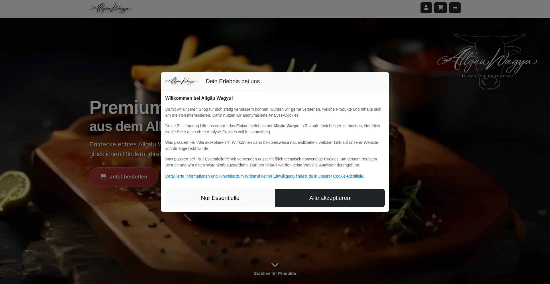 ¿És Seguro y Confiable Allgaeu-wagyu.de?