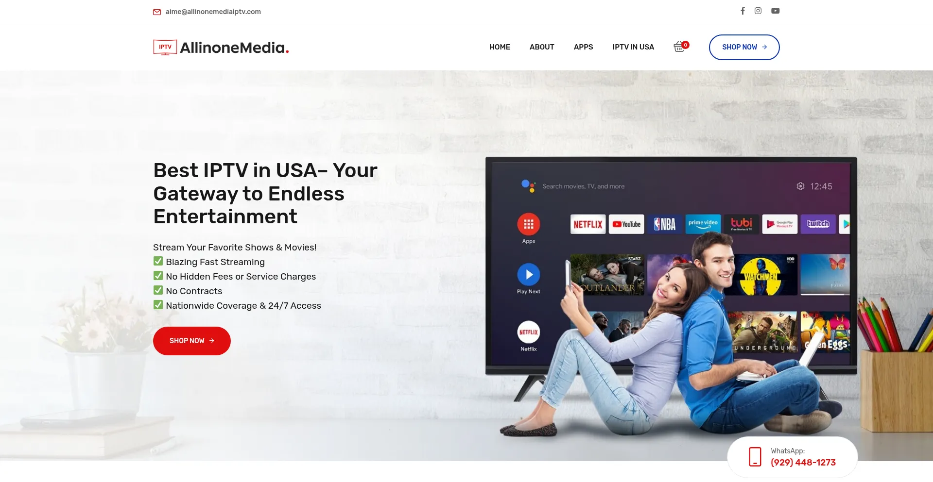 ¿És Seguro y Confiable Allinonemediaiptv.com?