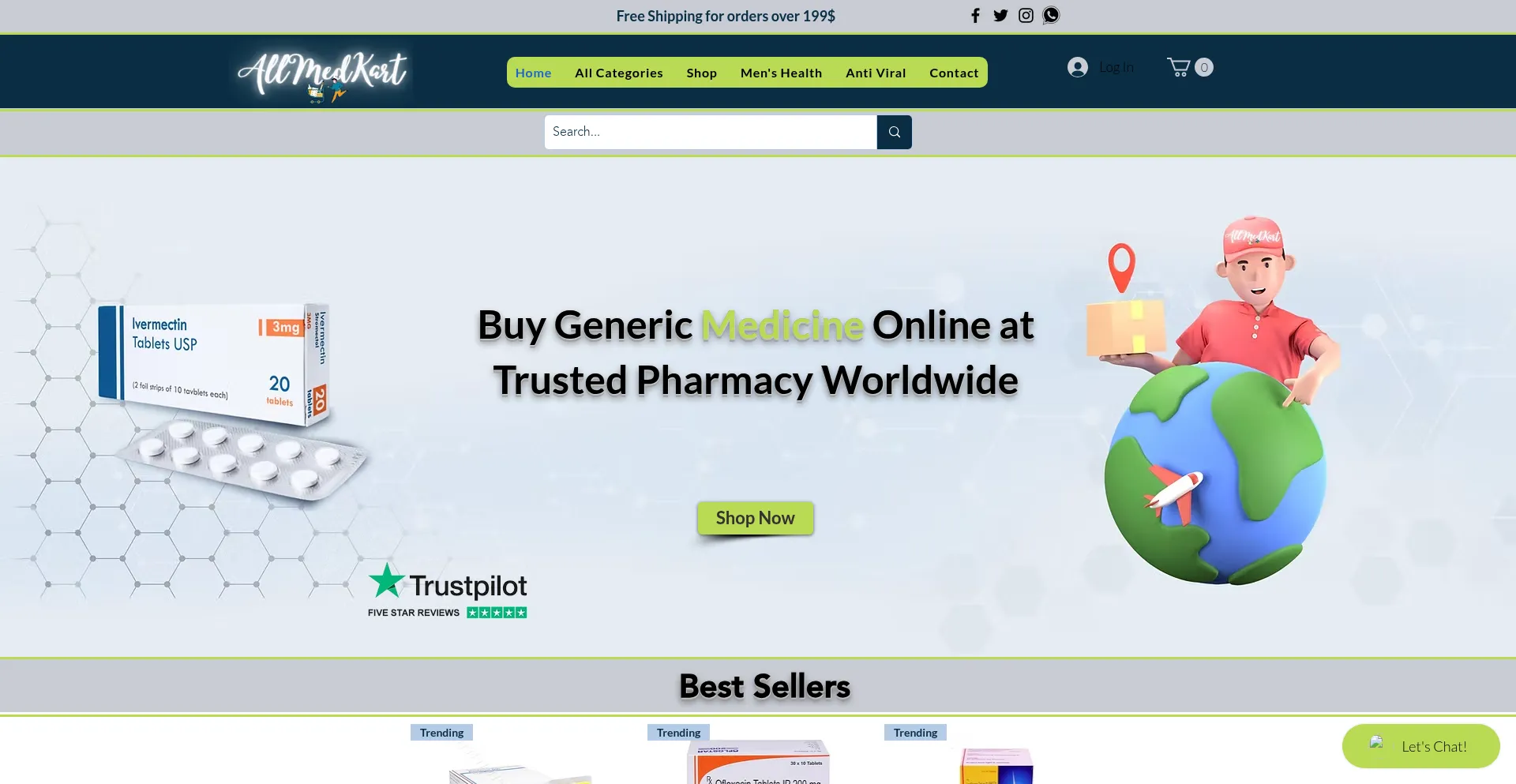 ¿És Seguro y Confiable Allmedkart.com?