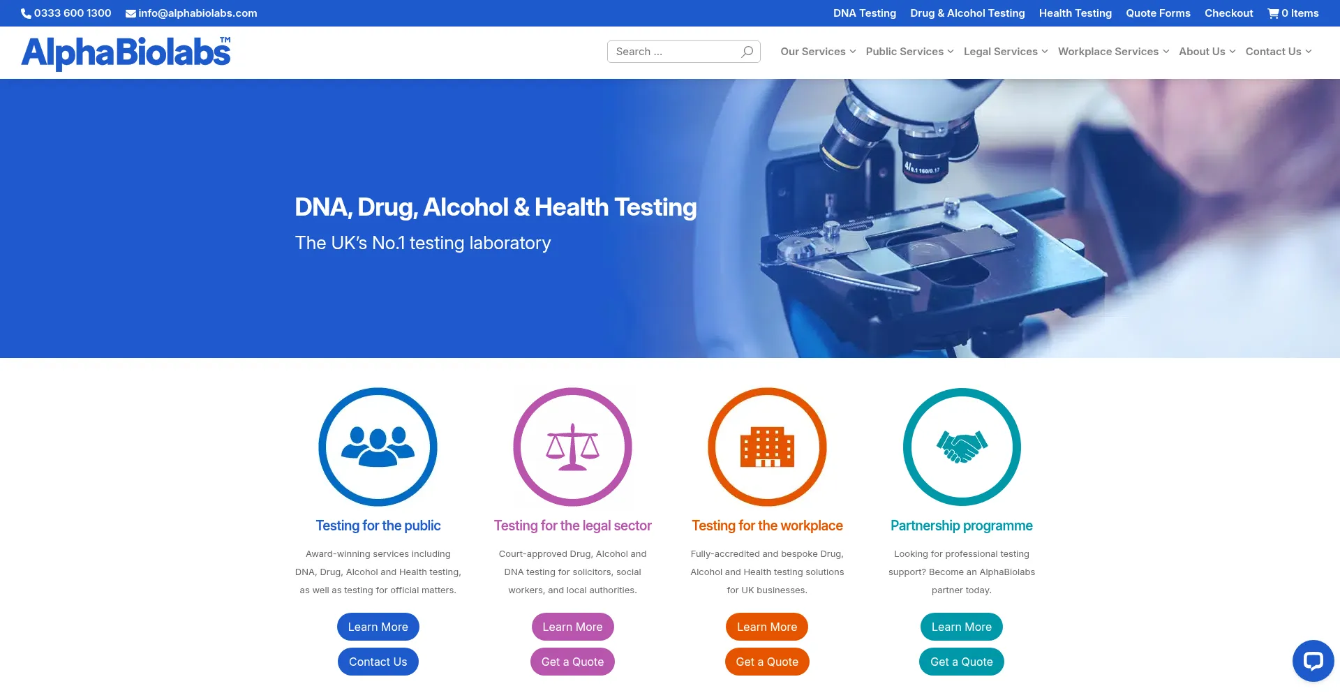 Alphabiolabs.co.uk