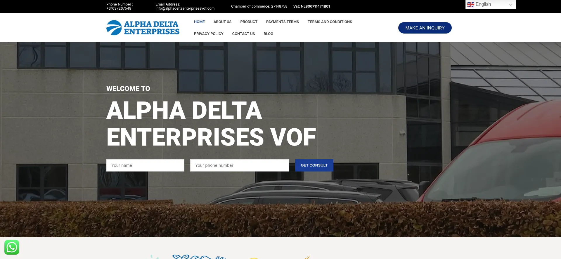 Alphadeltaenterprisesvof.com