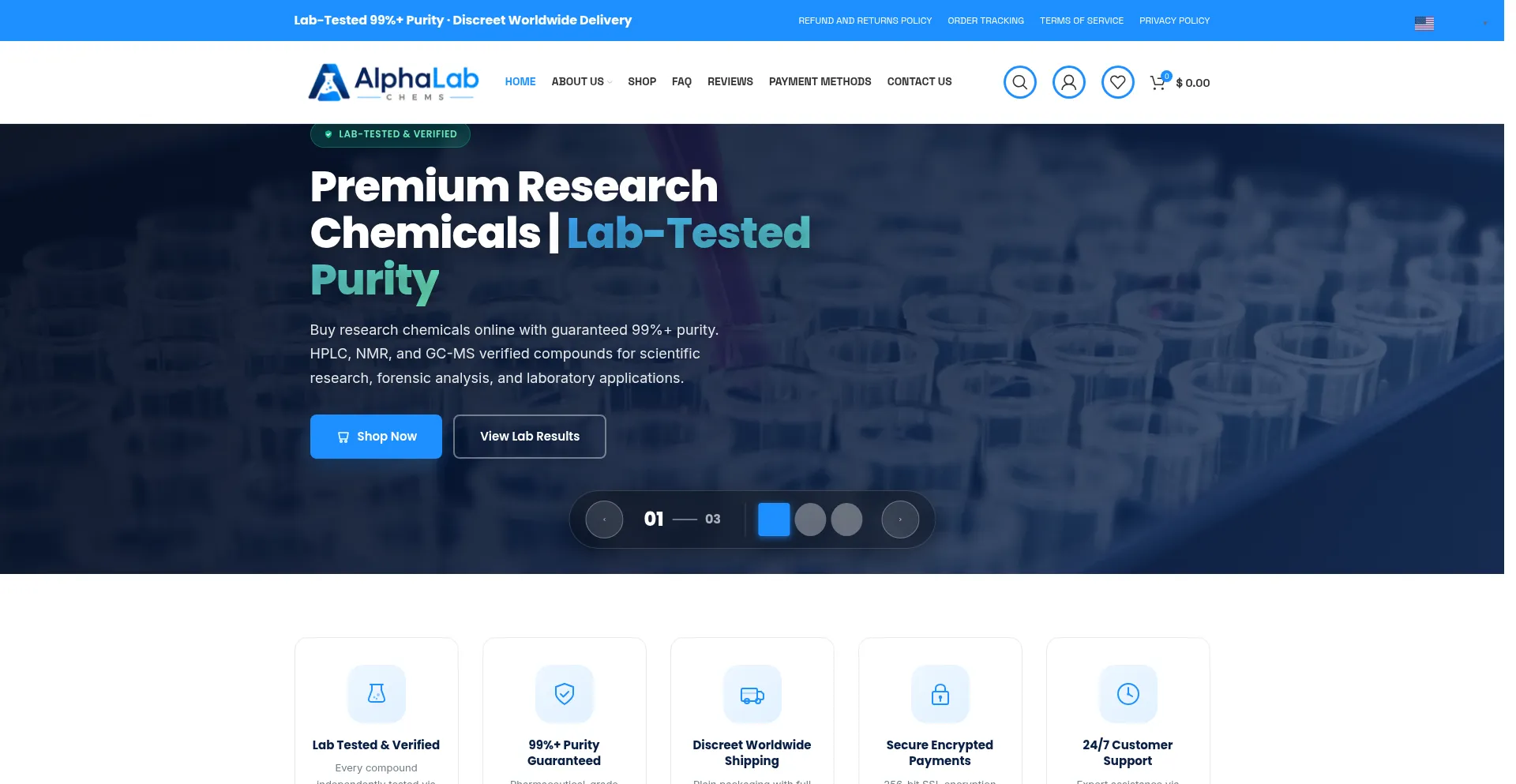 Alphalabchems.com