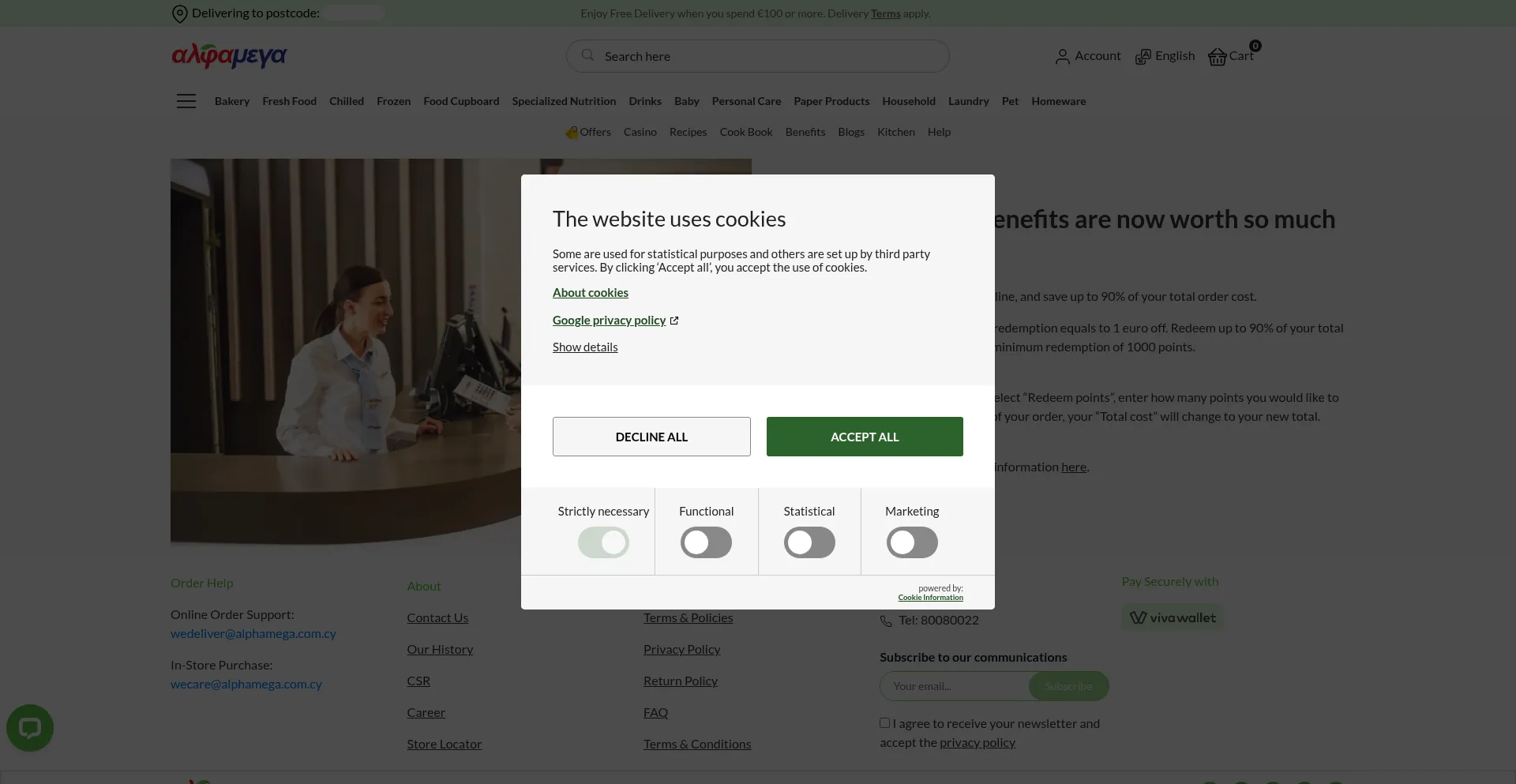 Website screenshot of Alphxia.cfd