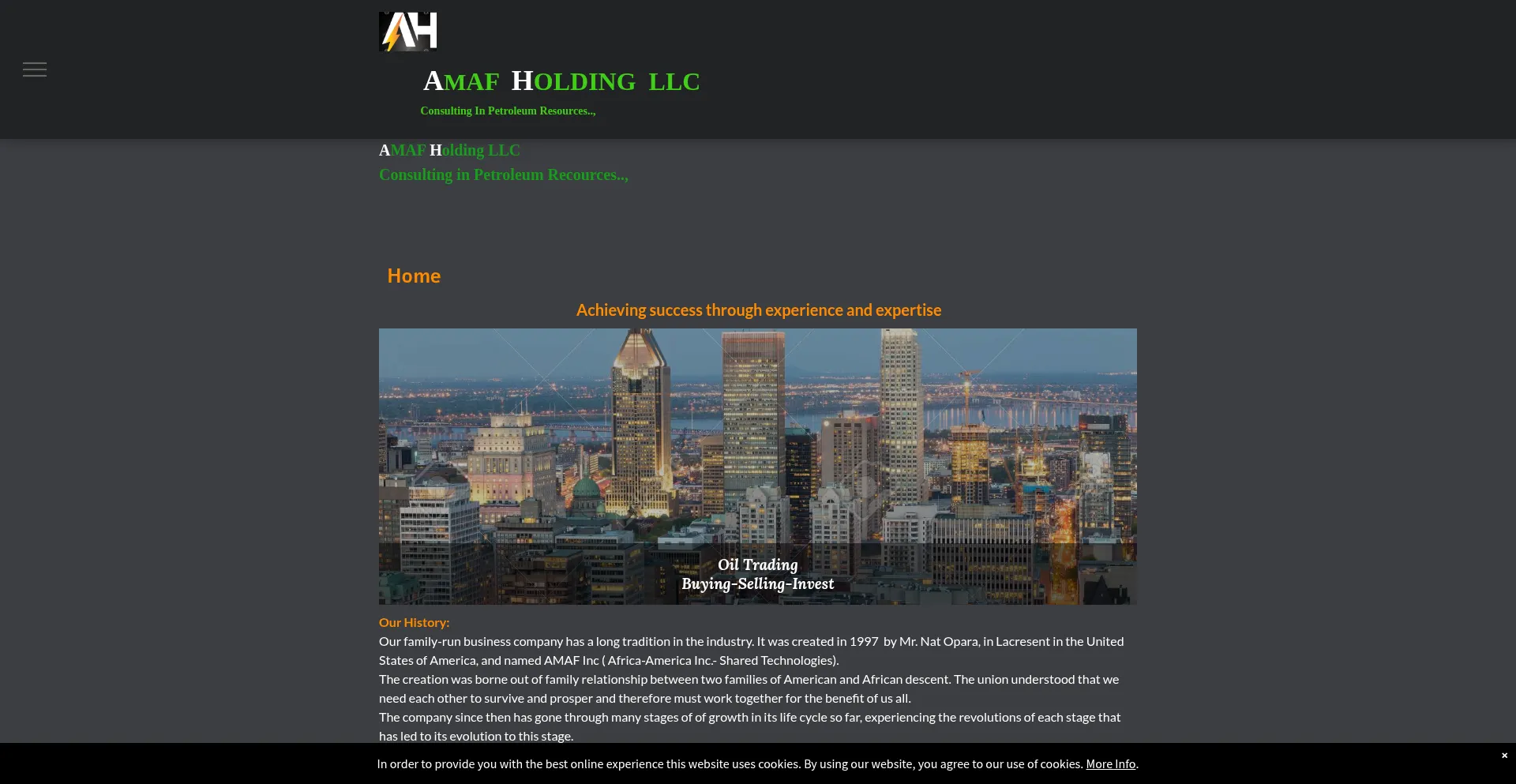 ¿És Seguro y Confiable Amaf-holding-llc.com?