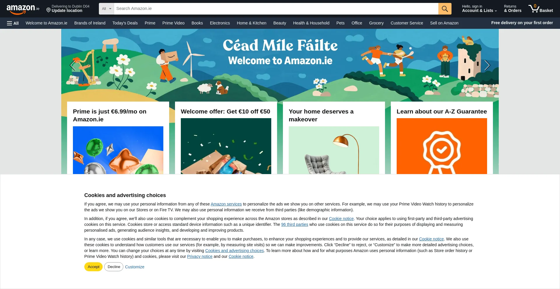 ¿És Seguro y Confiable Amazon.ie?