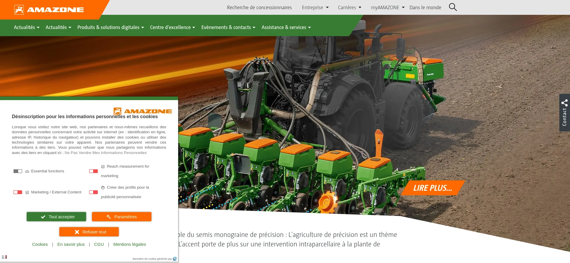 Amazone.fr Screenshot