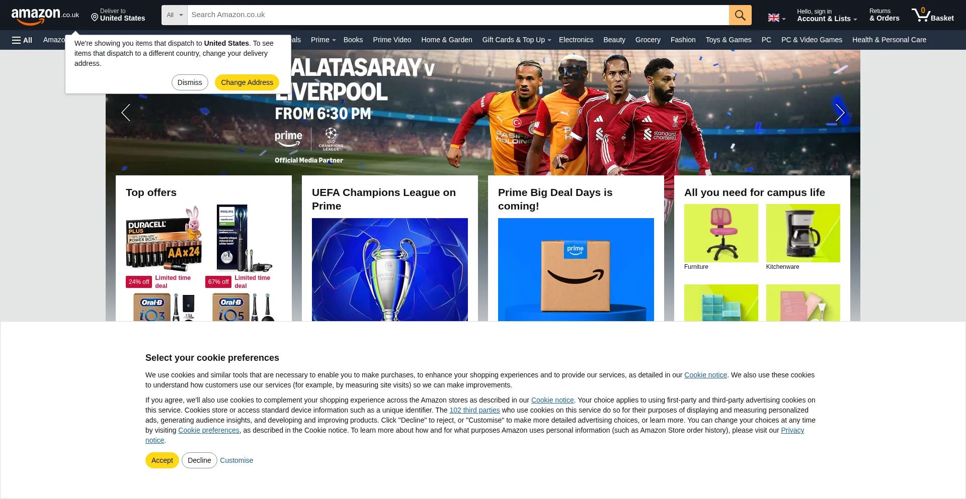 Amazonflex.co.uk Screenshot