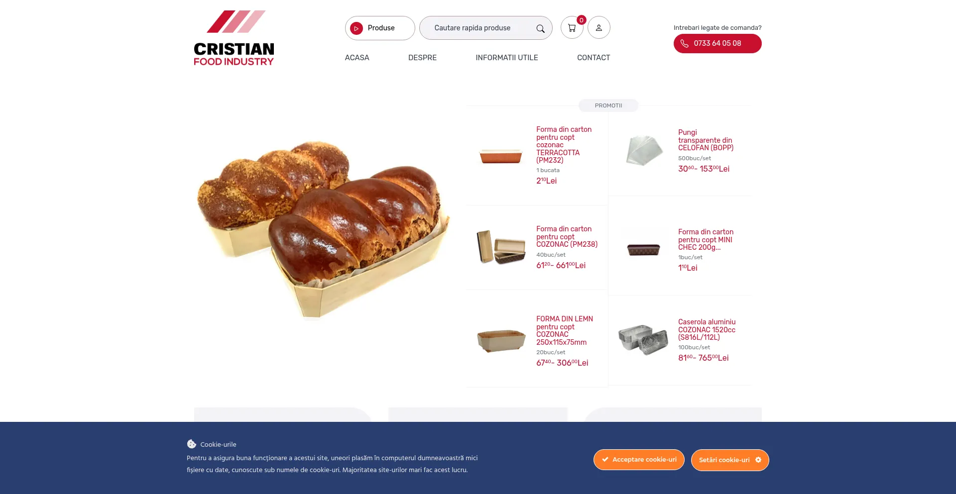 Ambalaje-cfi.ro Screenshot