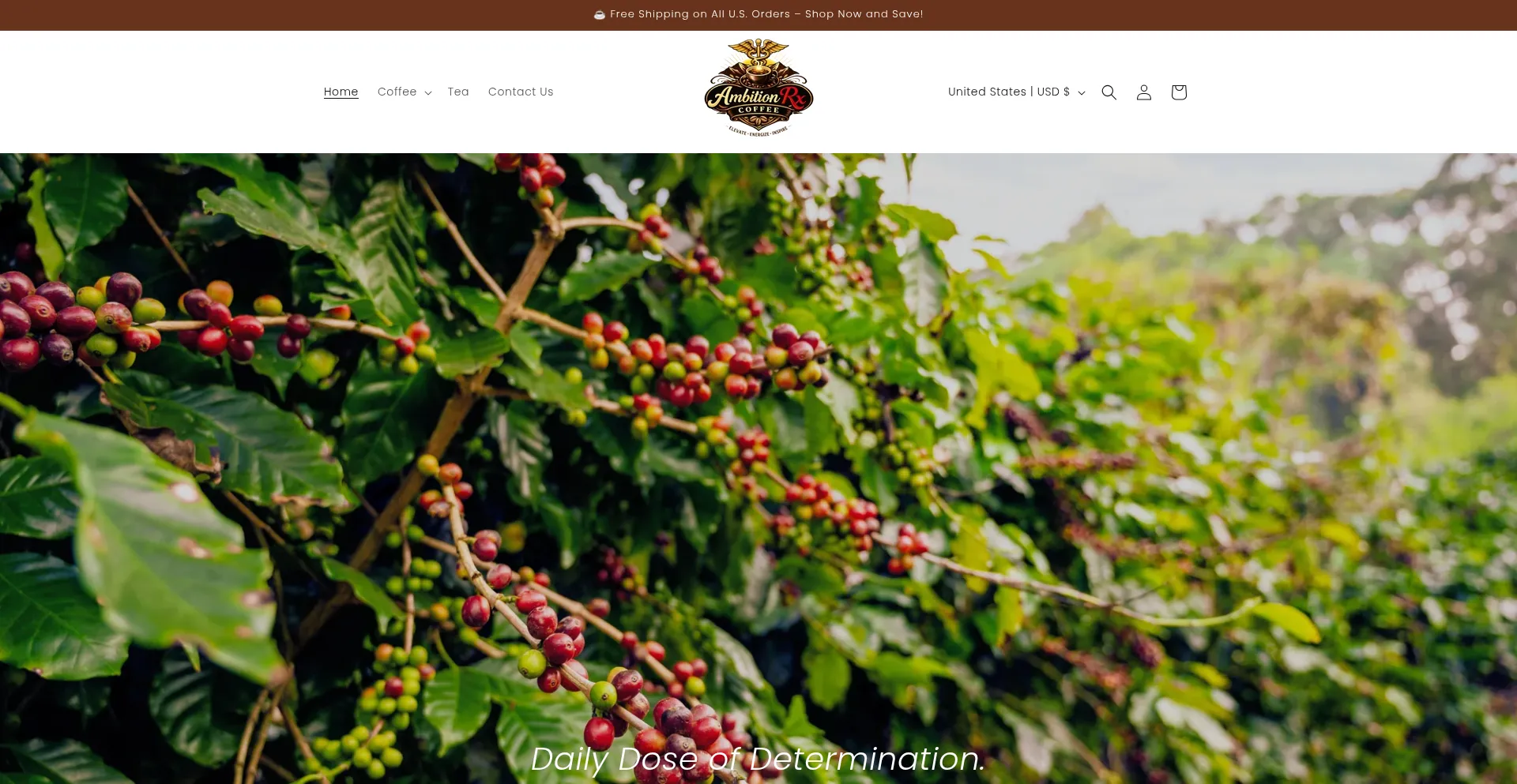 Ambitionrxcoffee.com
