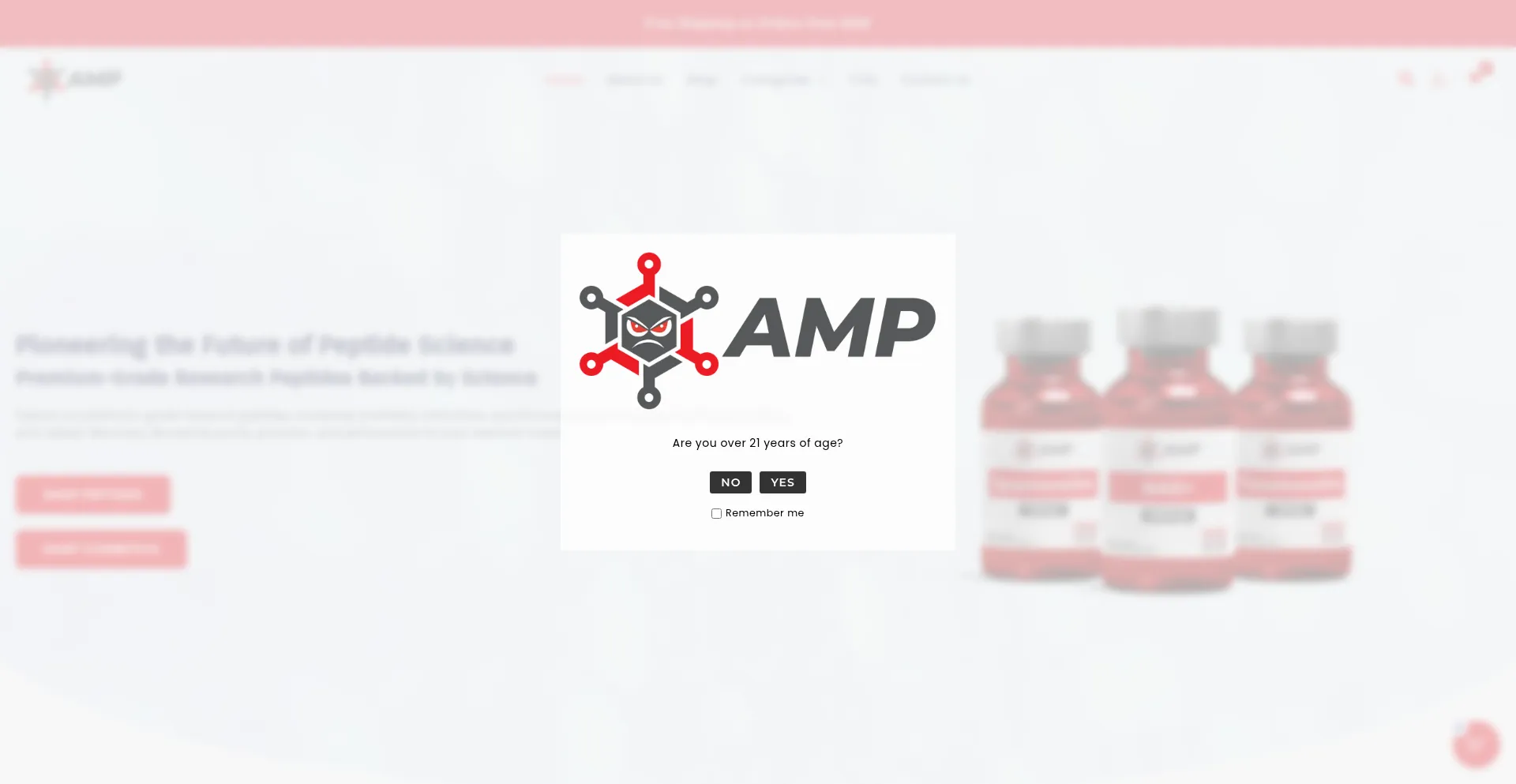 Ameanopeptides.com