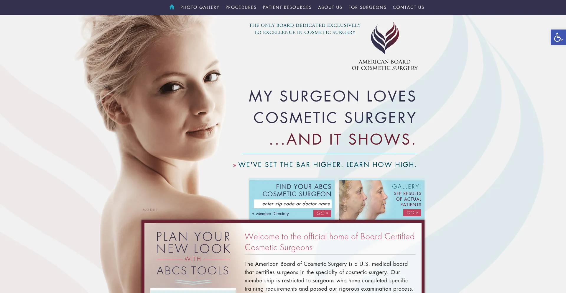 ¿És Seguro y Confiable Americanboardcosmeticsurgery.org?