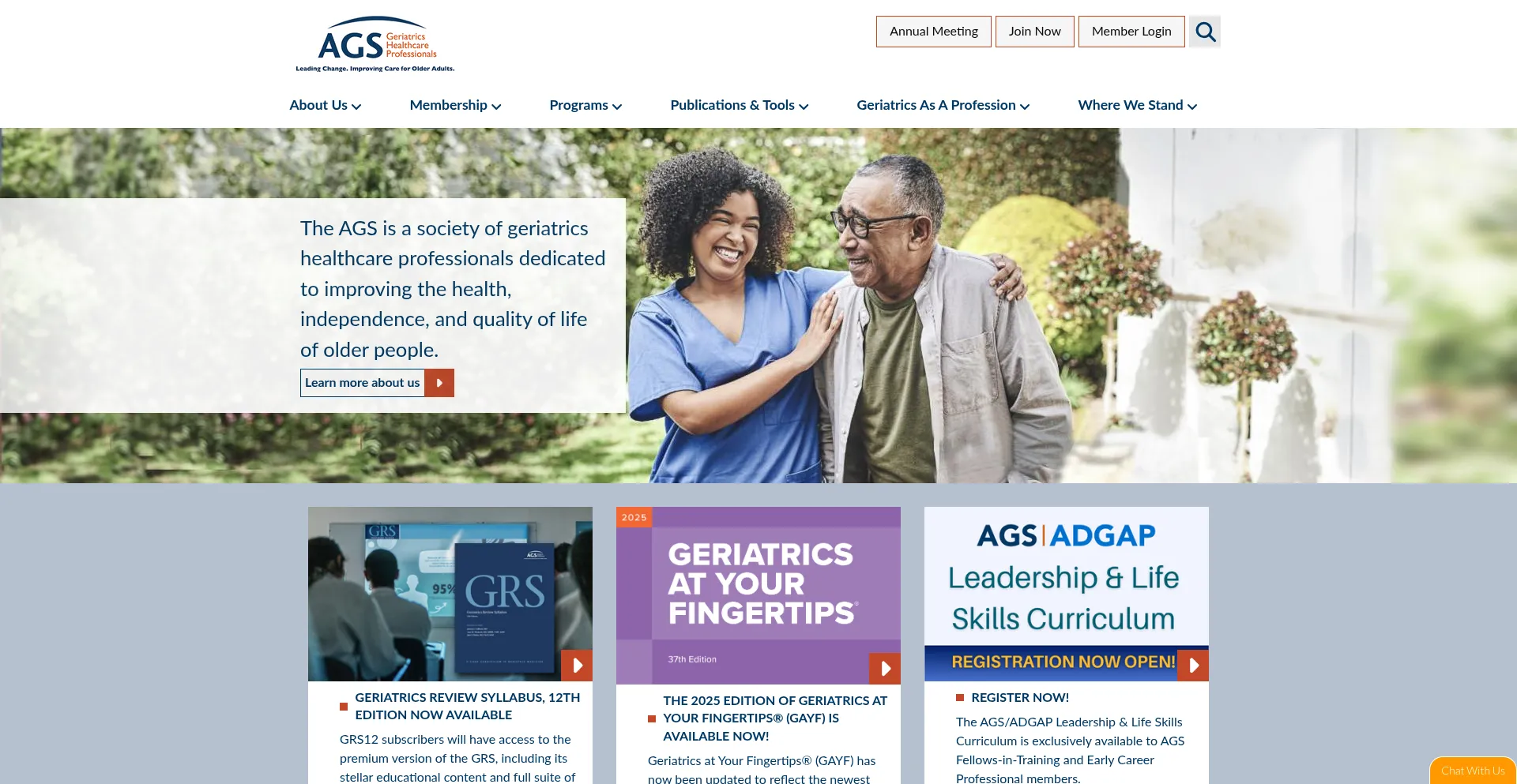 ¿És Seguro y Confiable Americangeriatrics.org?