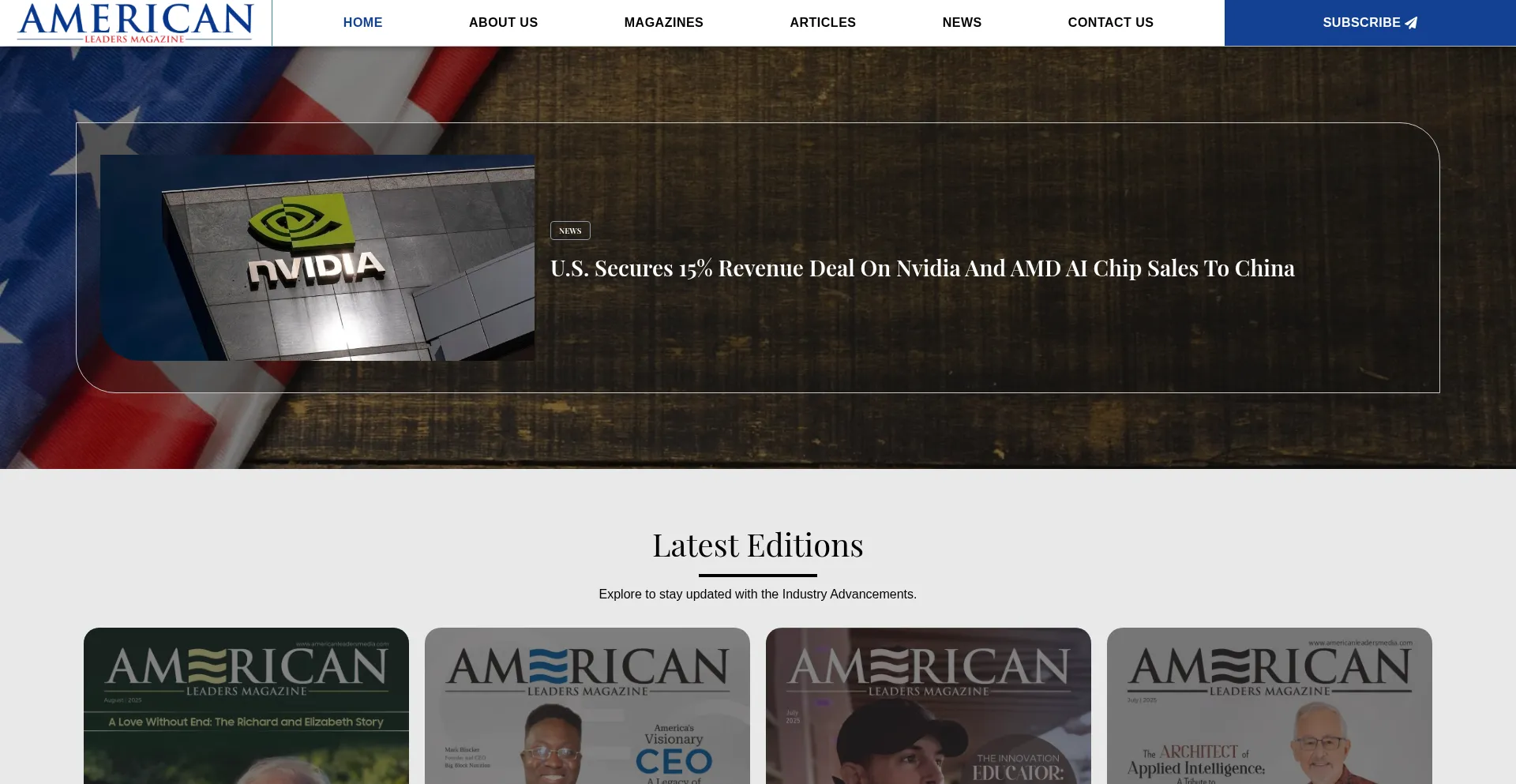 ¿És Seguro y Confiable Americanleadersmagazine.com?