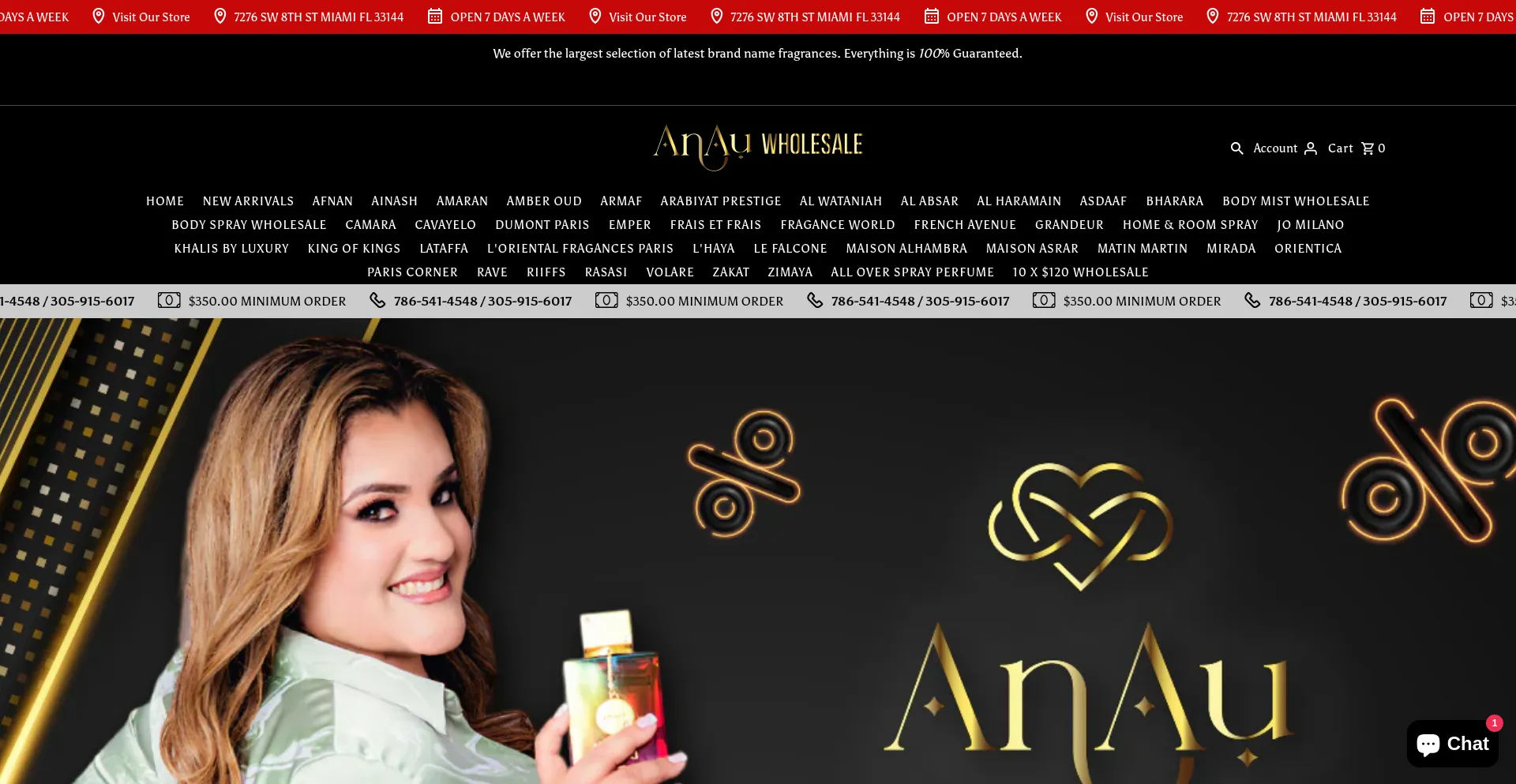 Anaustorewholesale.com