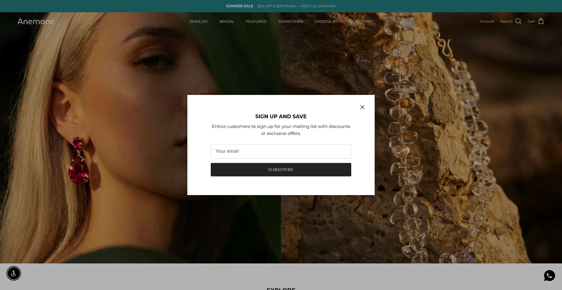 Anemone-jewelry.com