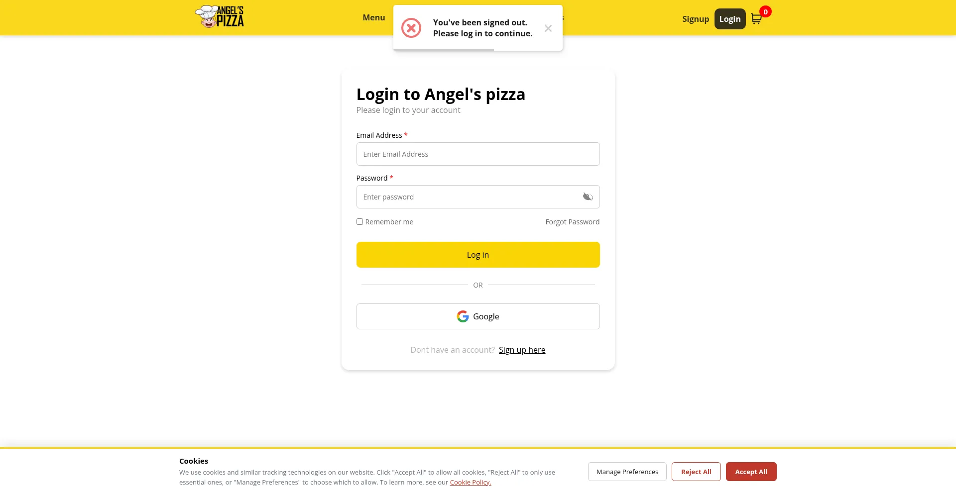 Angels-pizza.com