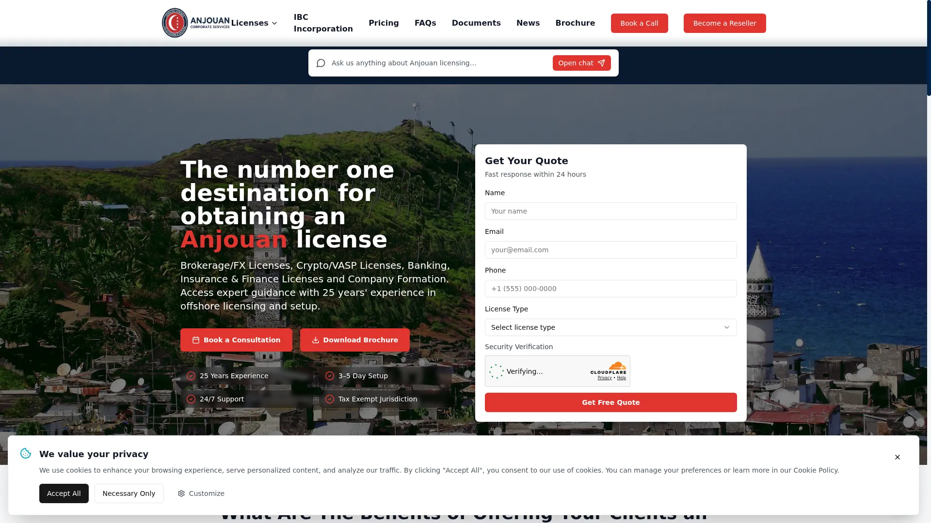 Anjouancorporateservices.com