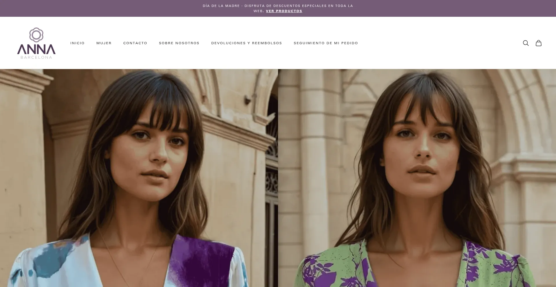 Website screenshot of Annabcnboutique.com