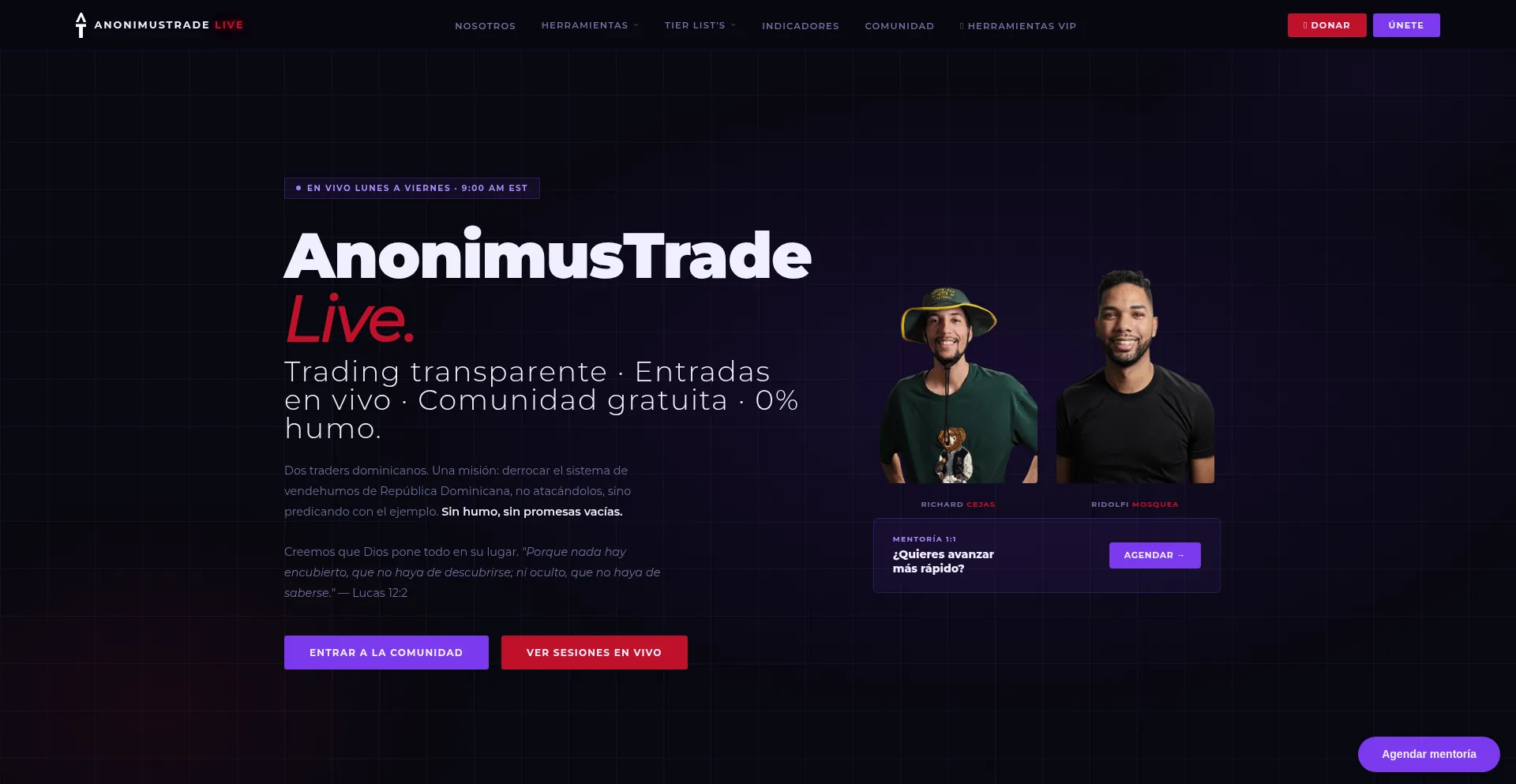 Anonimustradelive.com