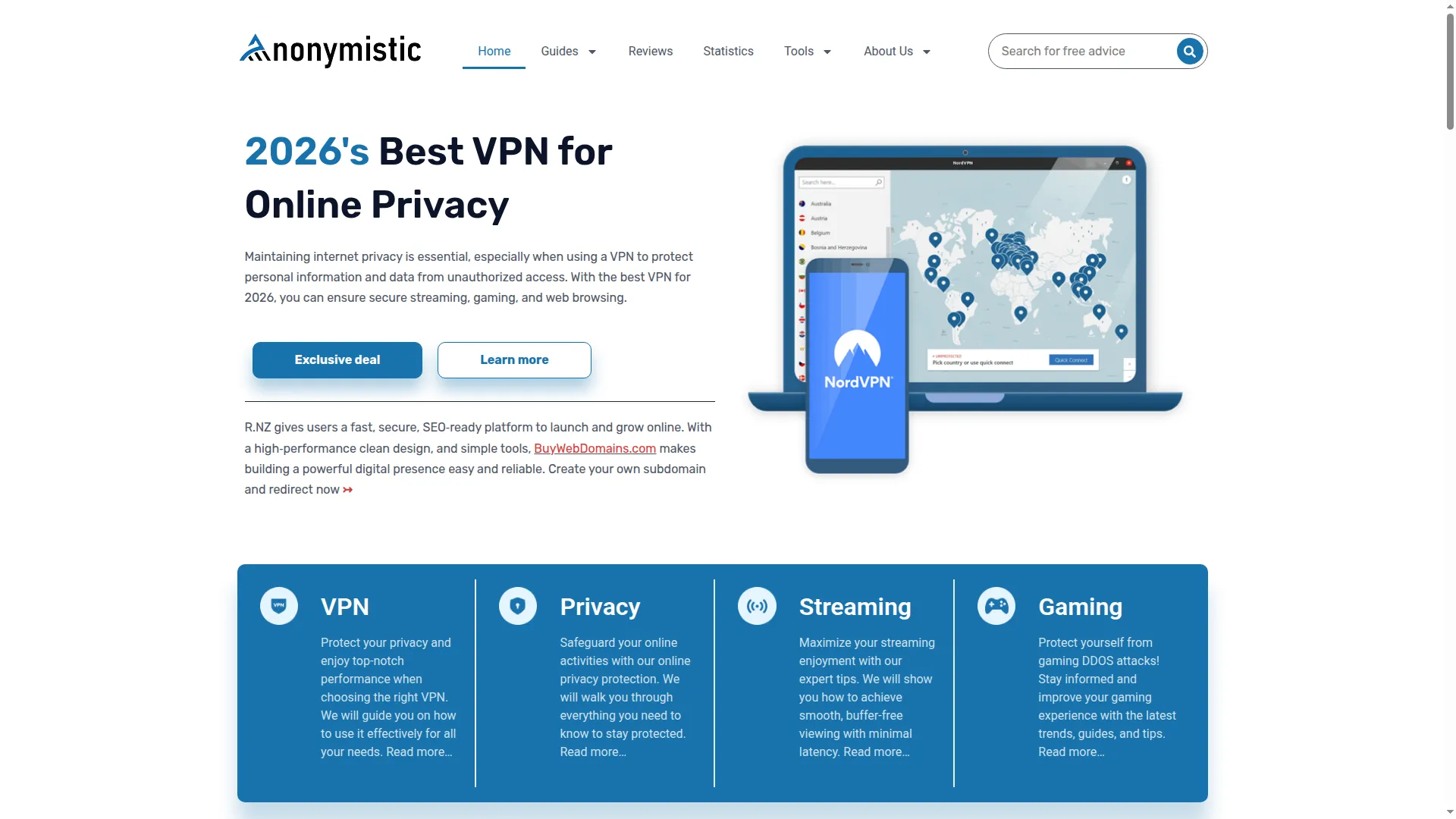 Anonymistic.com