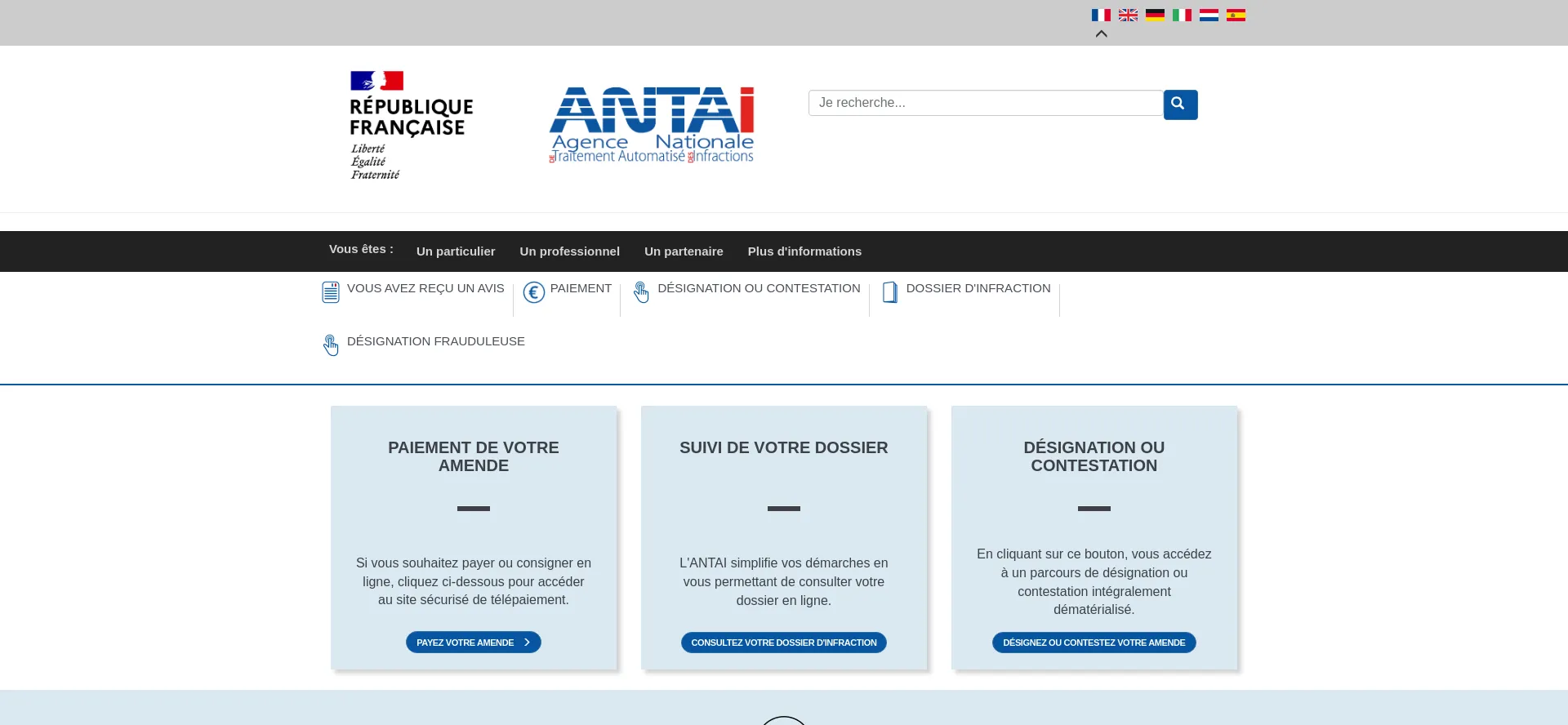 ¿És Seguro y Confiable Antai.gouv.fr?